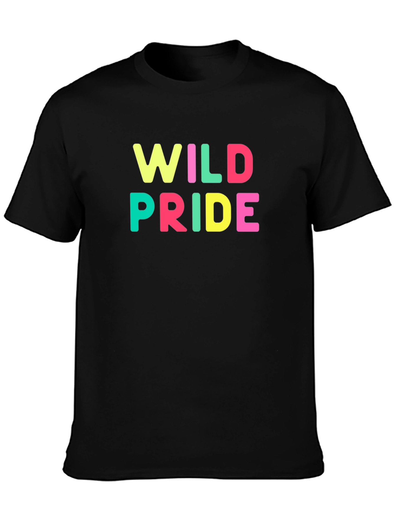 Wild Pride Graphic Tee - Black Unisex T-Shirt