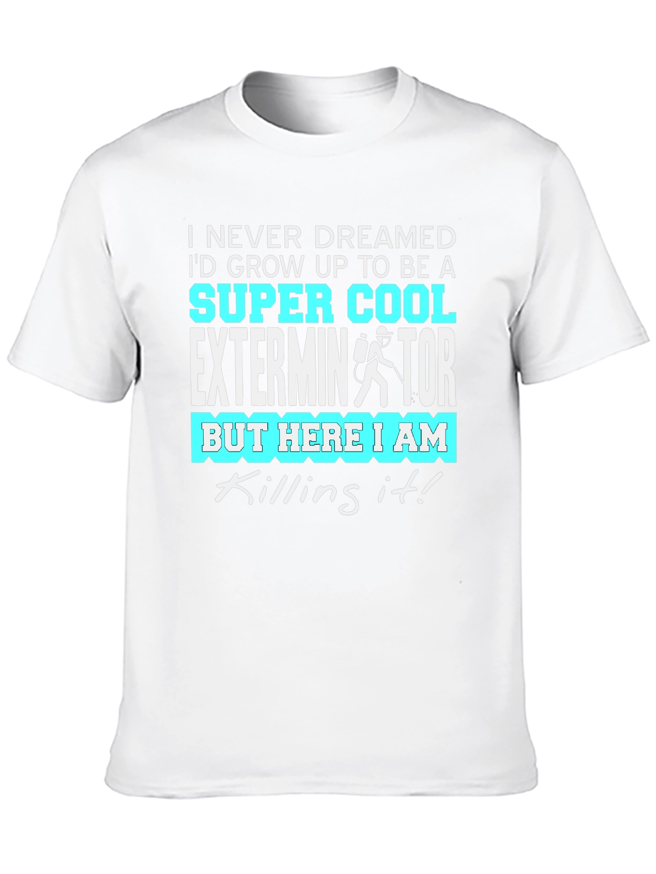 Cool Exterminator Graphic T-Shirt