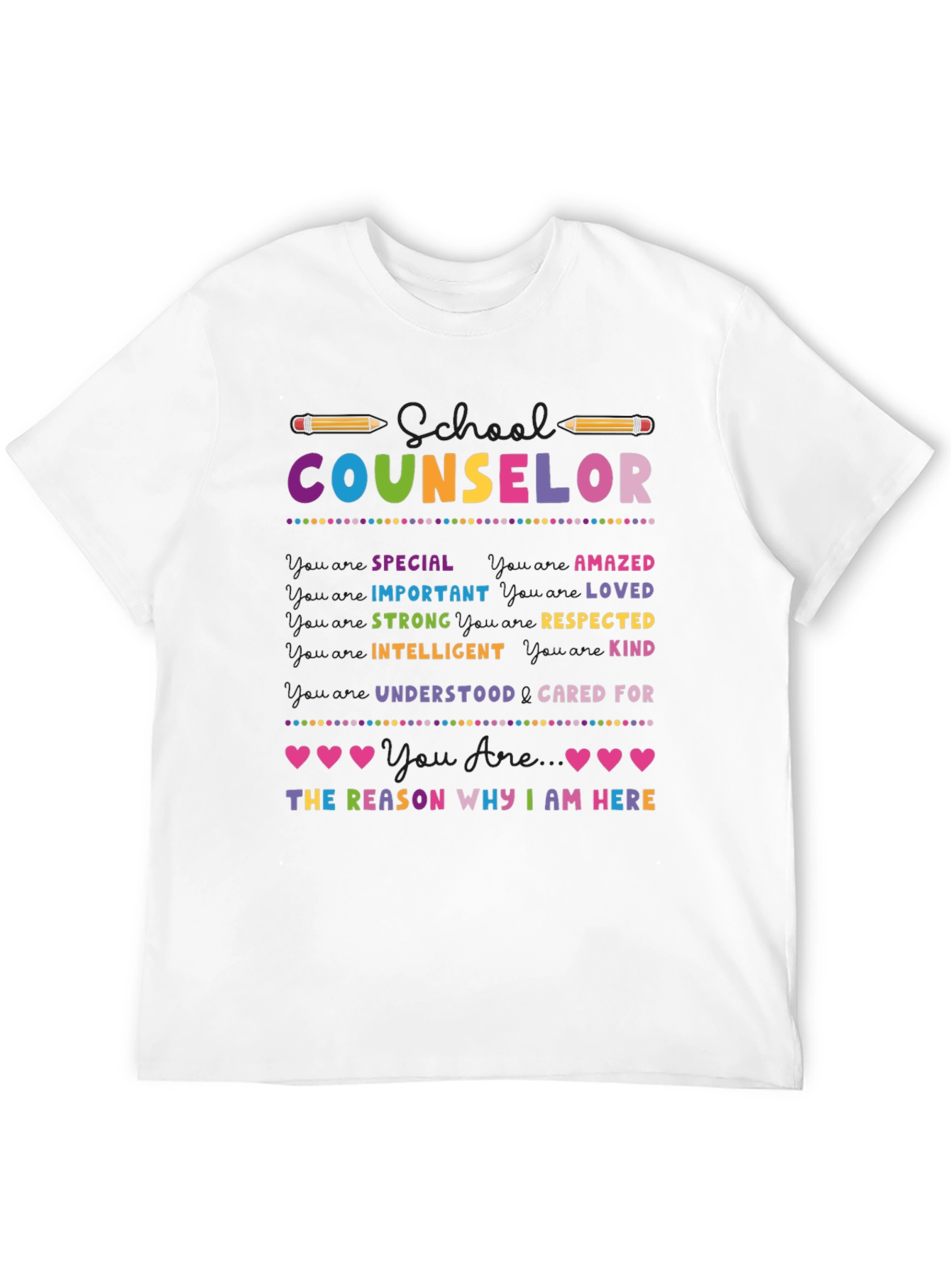 School Counselor Appreciation T-Shirt