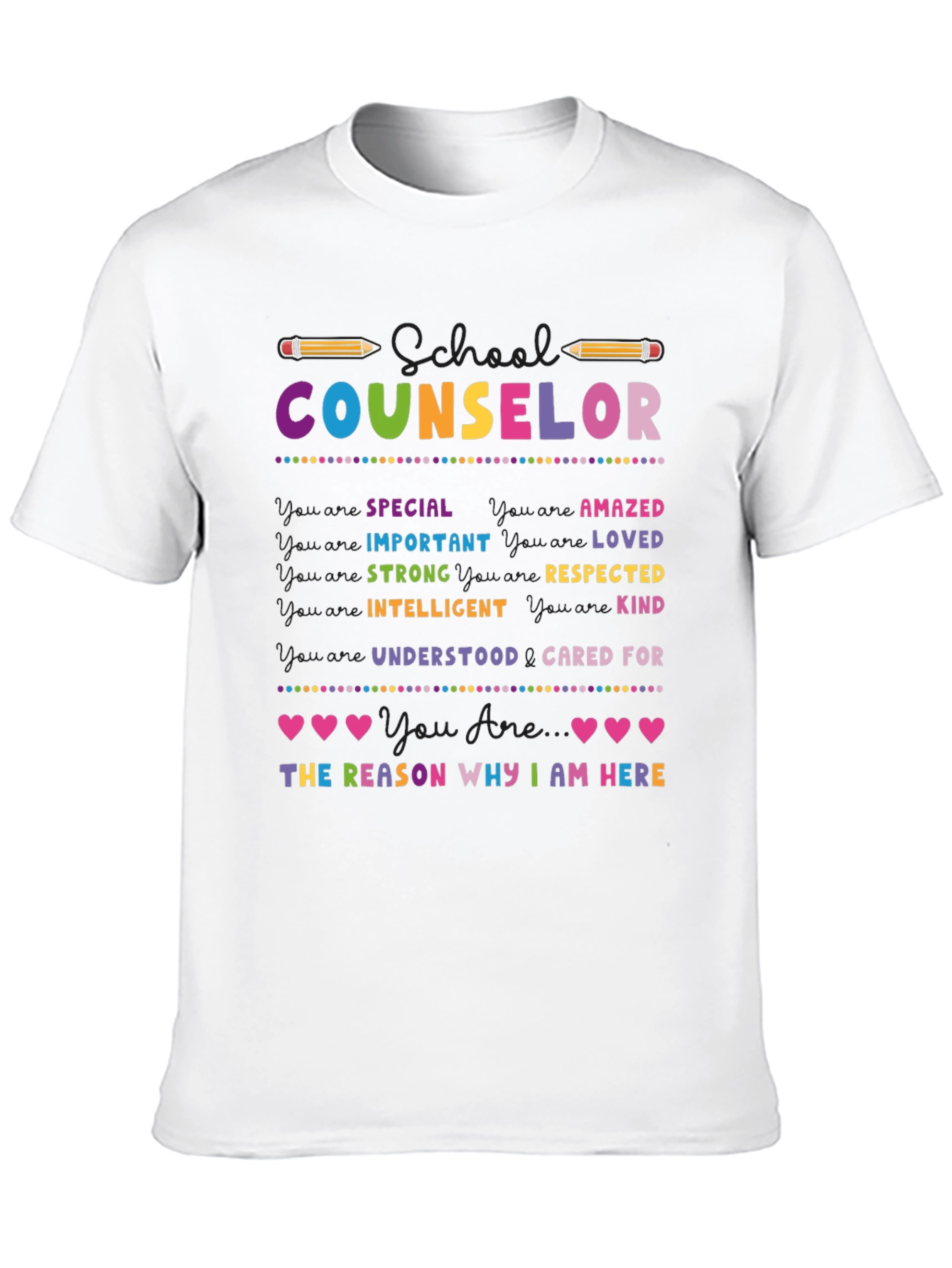 School Counselor Appreciation T-Shirt