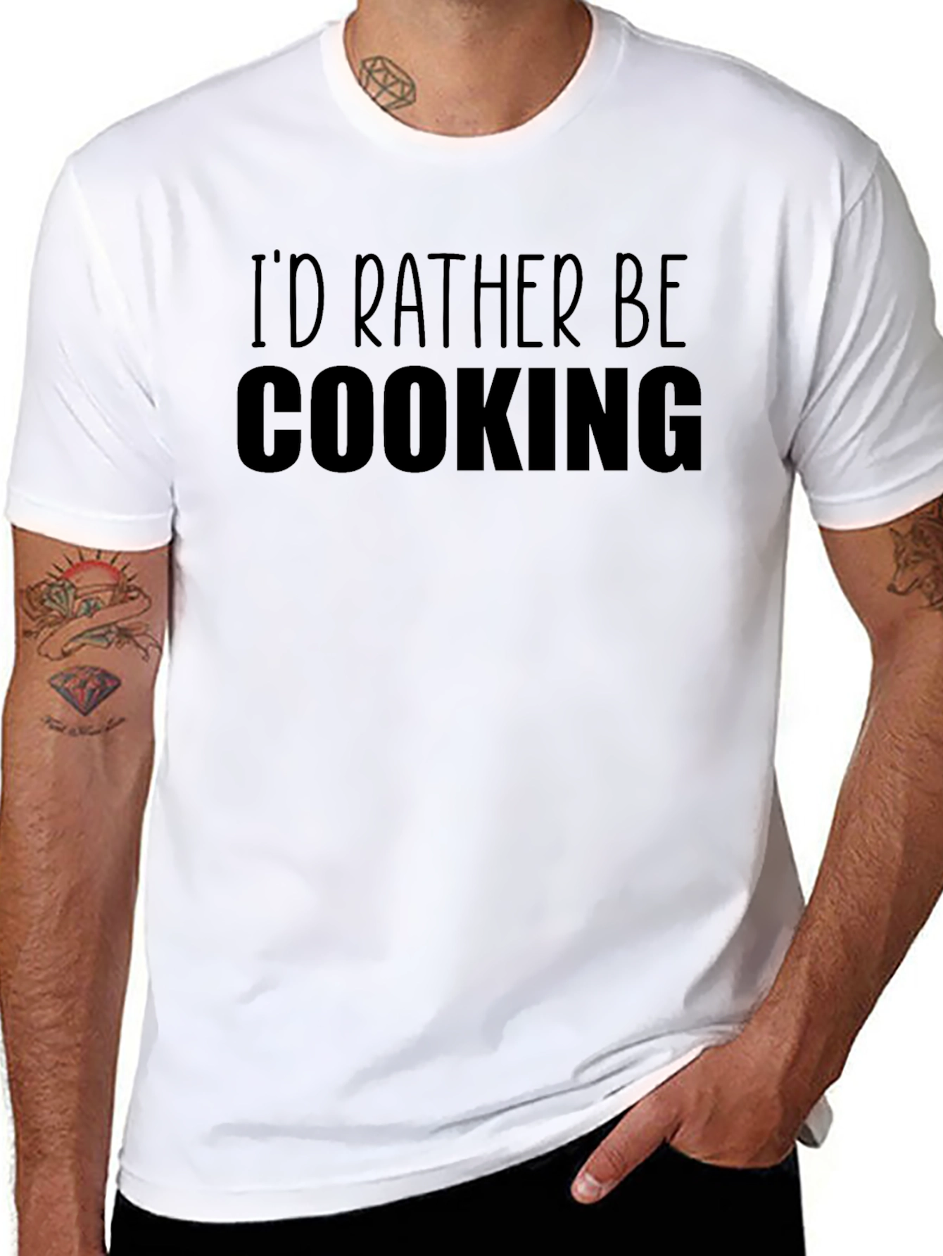 Id Rather Be Cooking T-Shirt