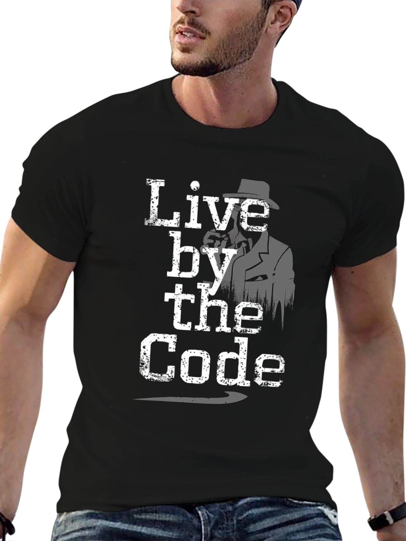 Live by the Code Graphic T-Shirt