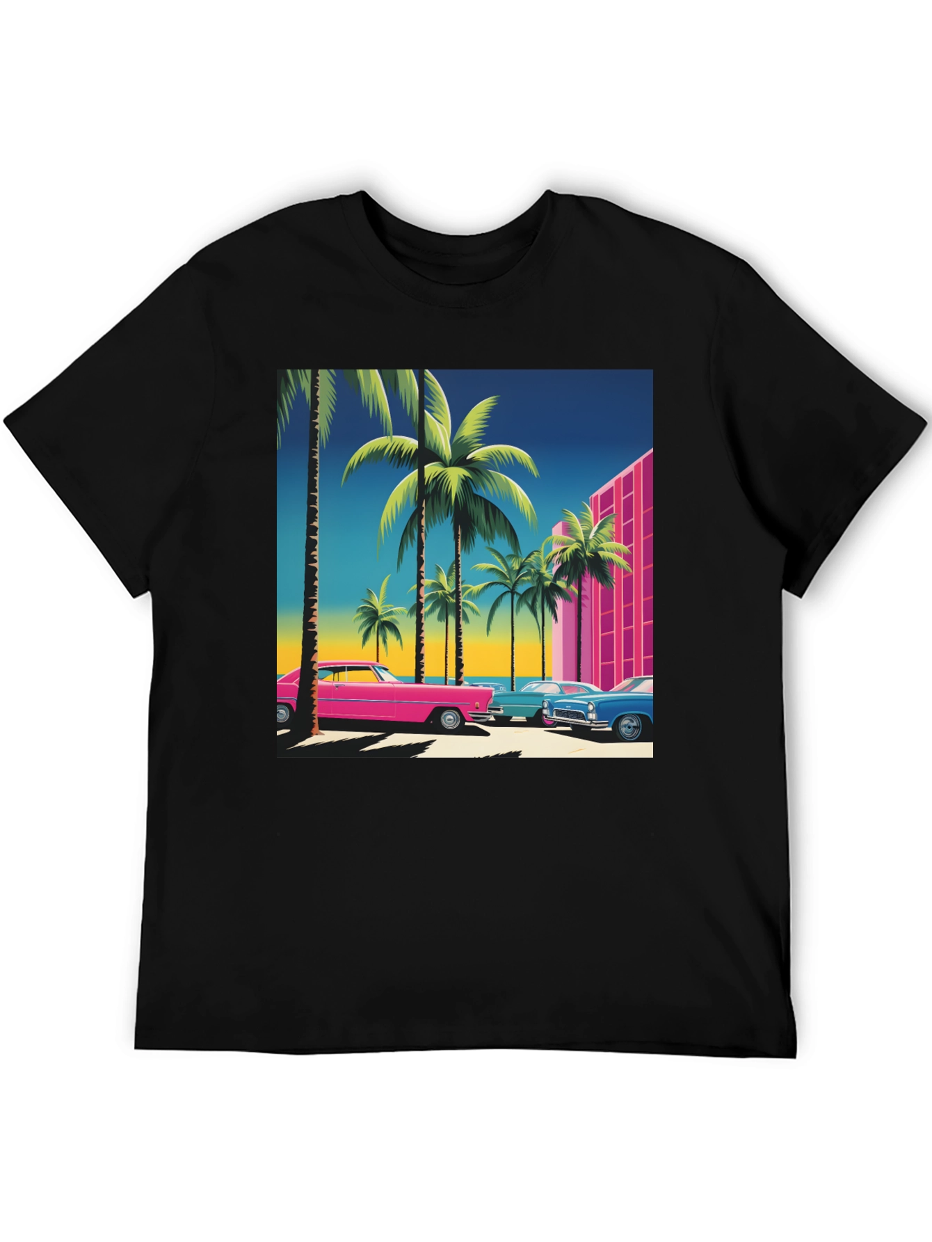 Retro Miami Vice Style T-Shirt