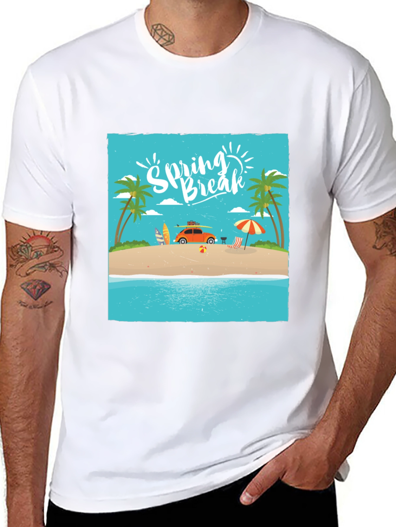 Spring Break Beach T-Shirt