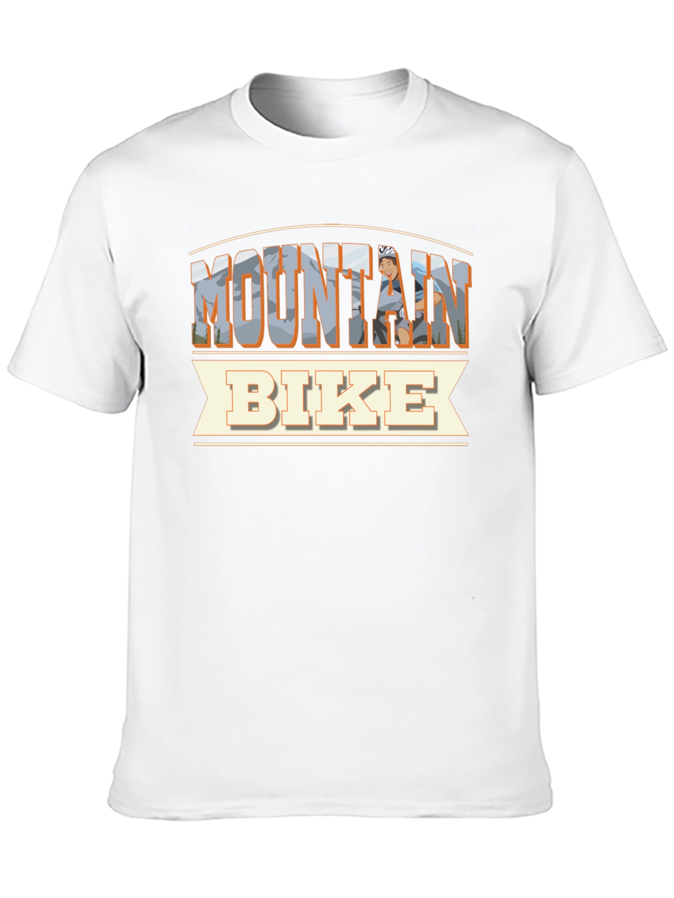 Mountain Bike T-Shirt - Outdoor Adventure Design
