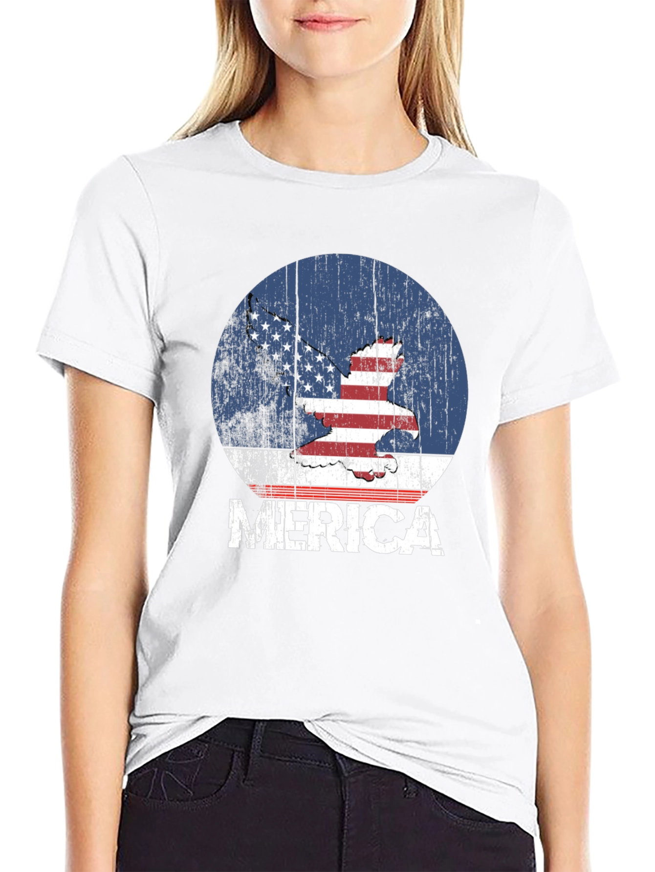 Patriotic Merica Eagle T-Shirt
