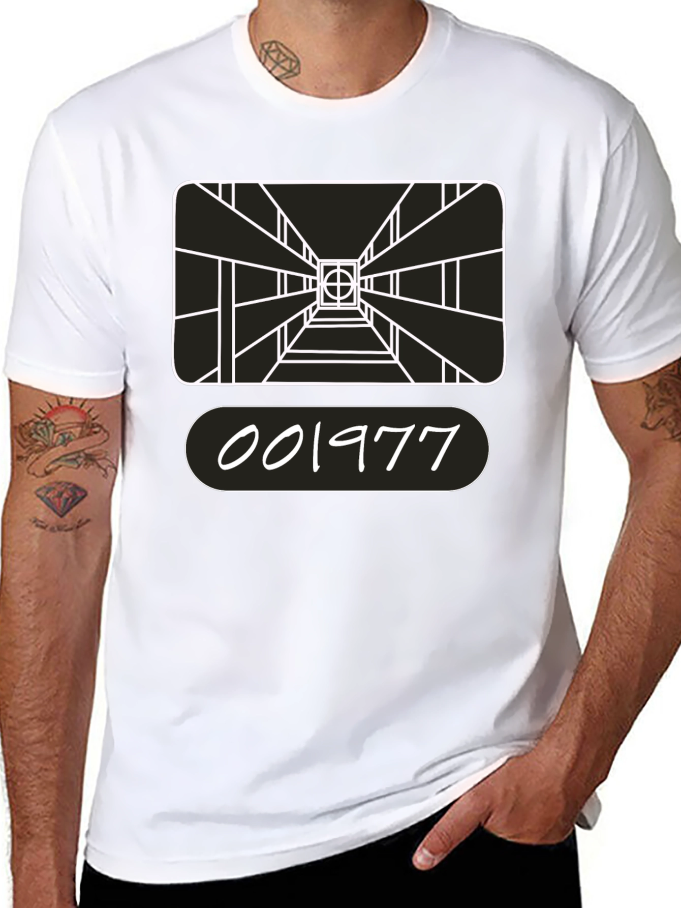 Retro Gaming T-Shirt - 001977 Design