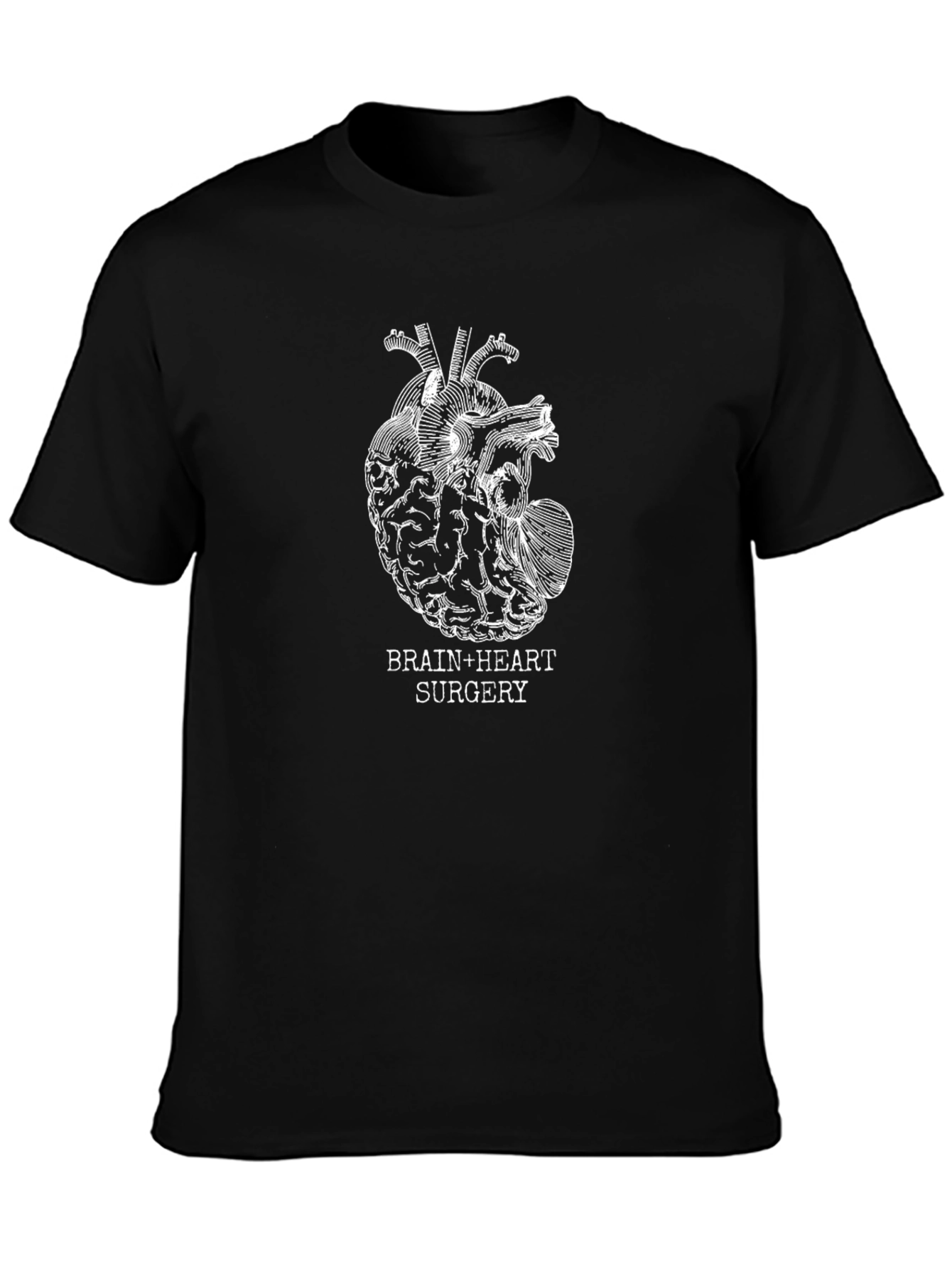 Brain and Heart Surgery Graphic T-Shirt