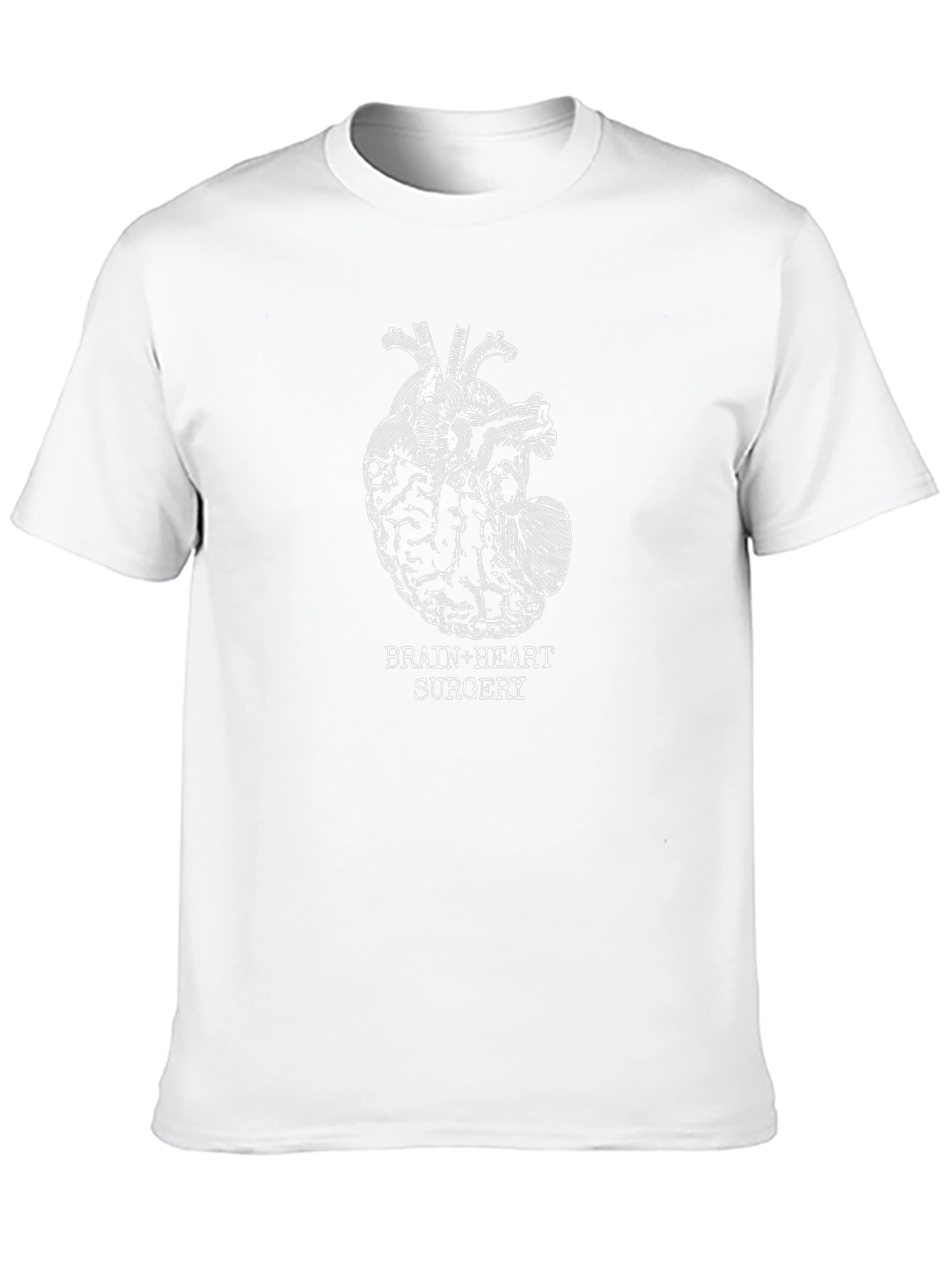 Brain and Heart Surgery Graphic T-Shirt