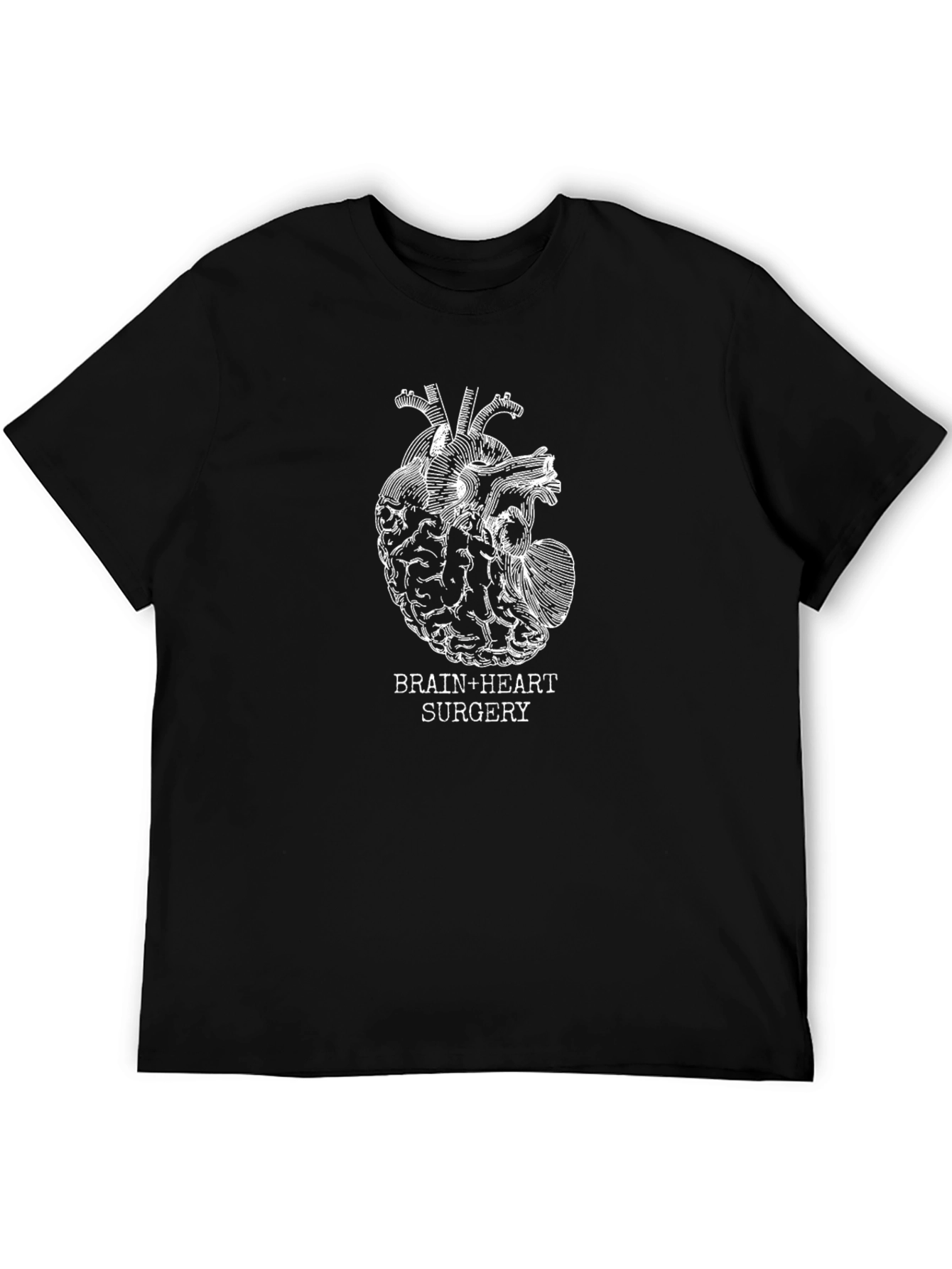Brain and Heart Surgery Graphic T-Shirt