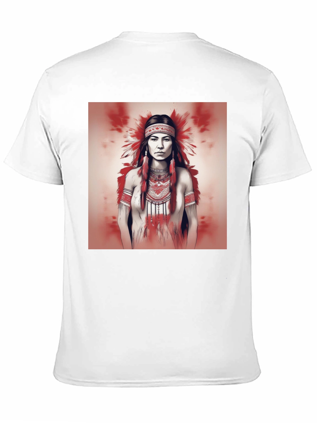 Native American Woman Graphic Tee