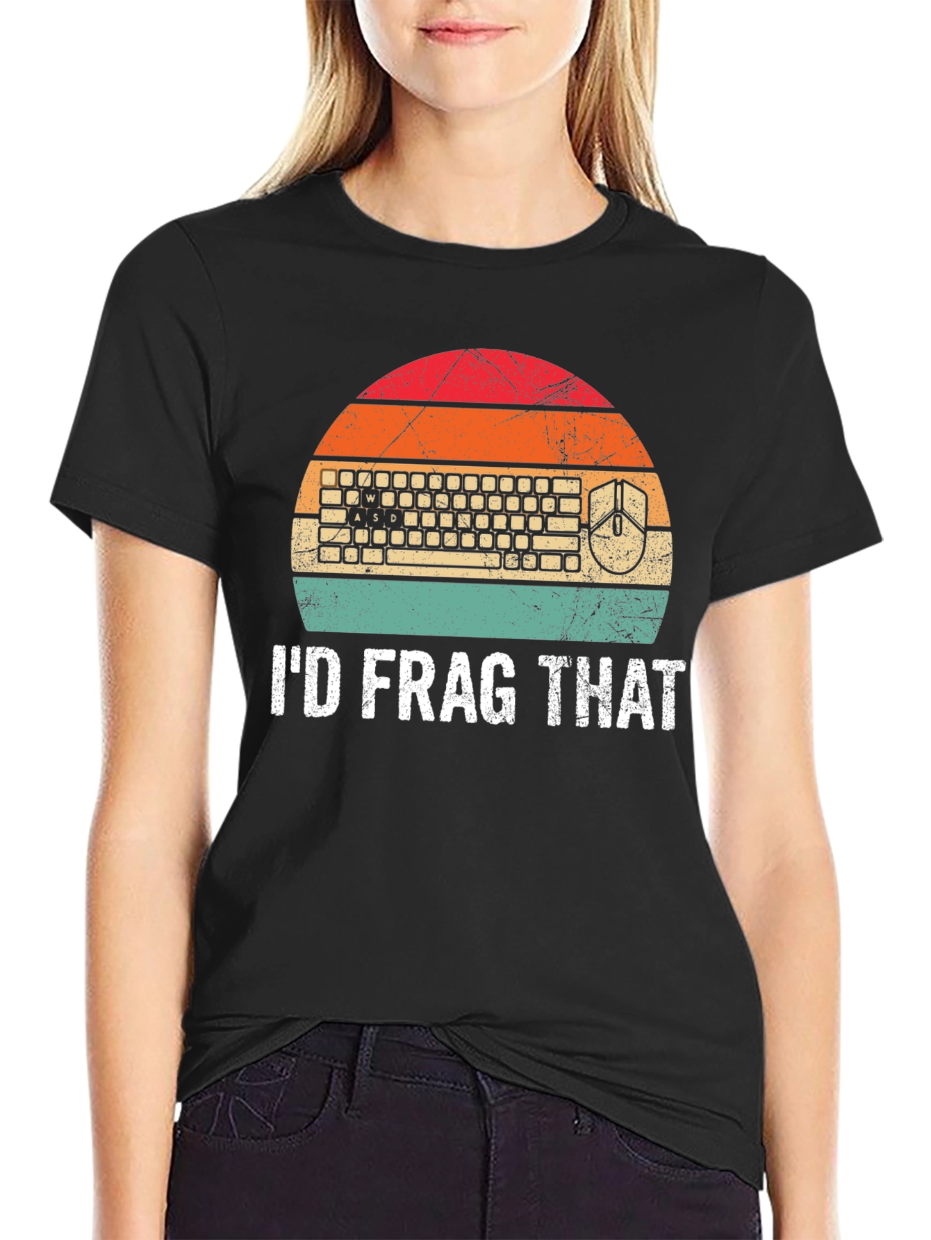 Id Frag That Retro Gaming T-Shirt