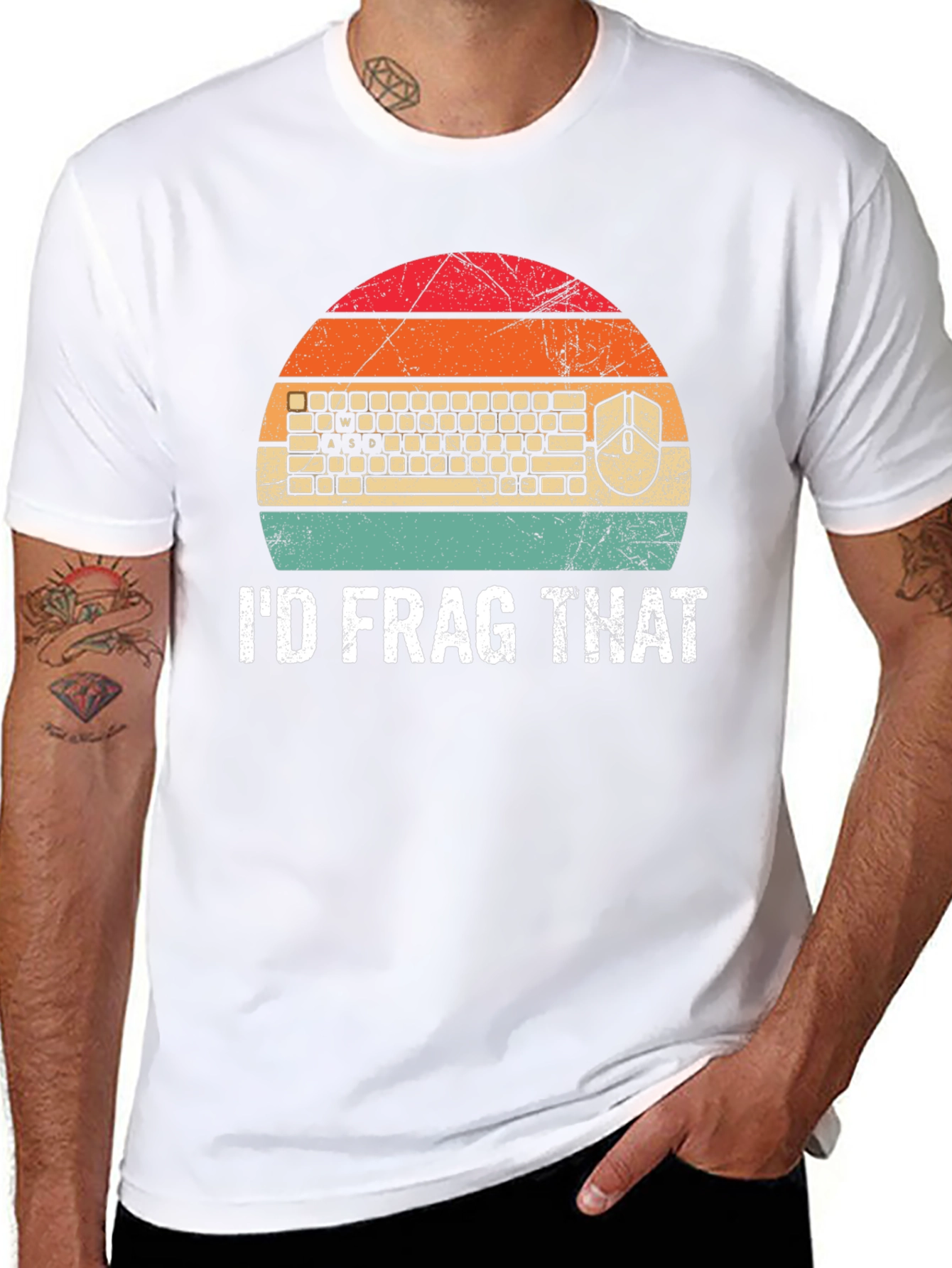 Id Frag That Retro Gaming T-Shirt
