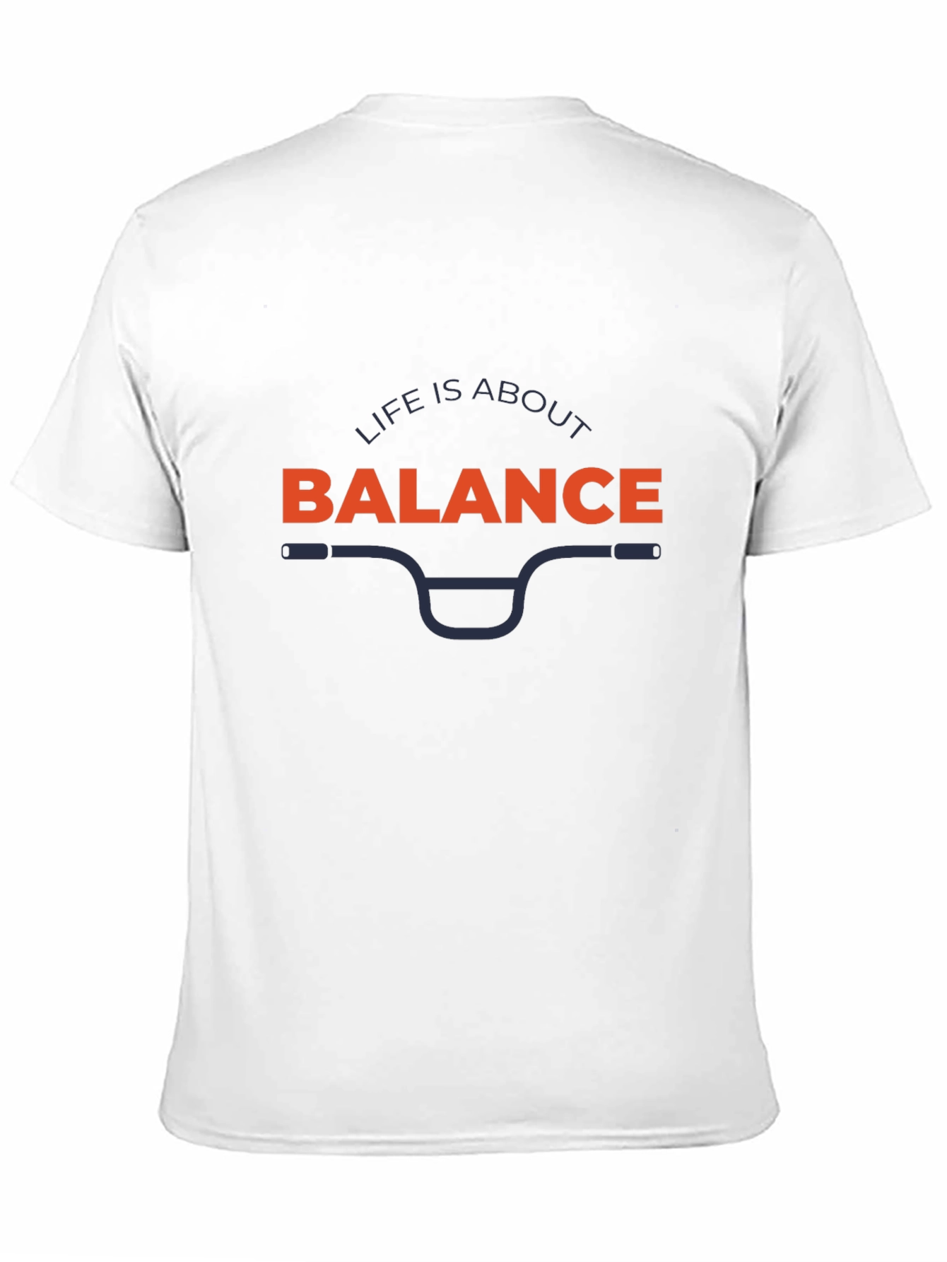 Life is About Balance Graphic Tee - Black T-Shirt