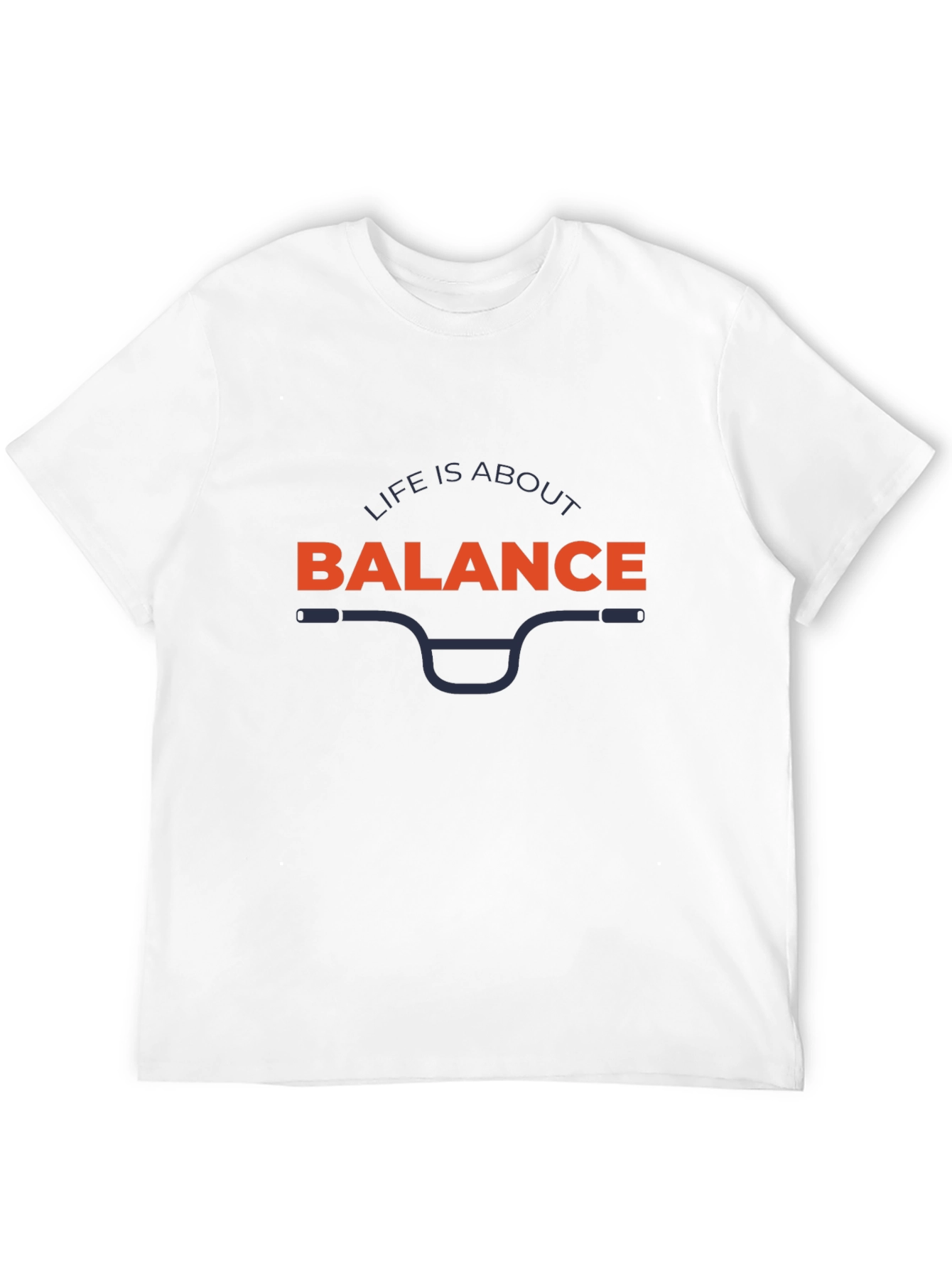 Life is About Balance Graphic Tee - Black T-Shirt