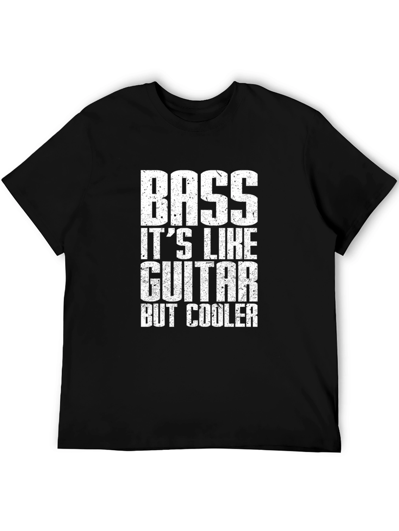 Bass is Cooler T-Shirt - Musician Humor Tee