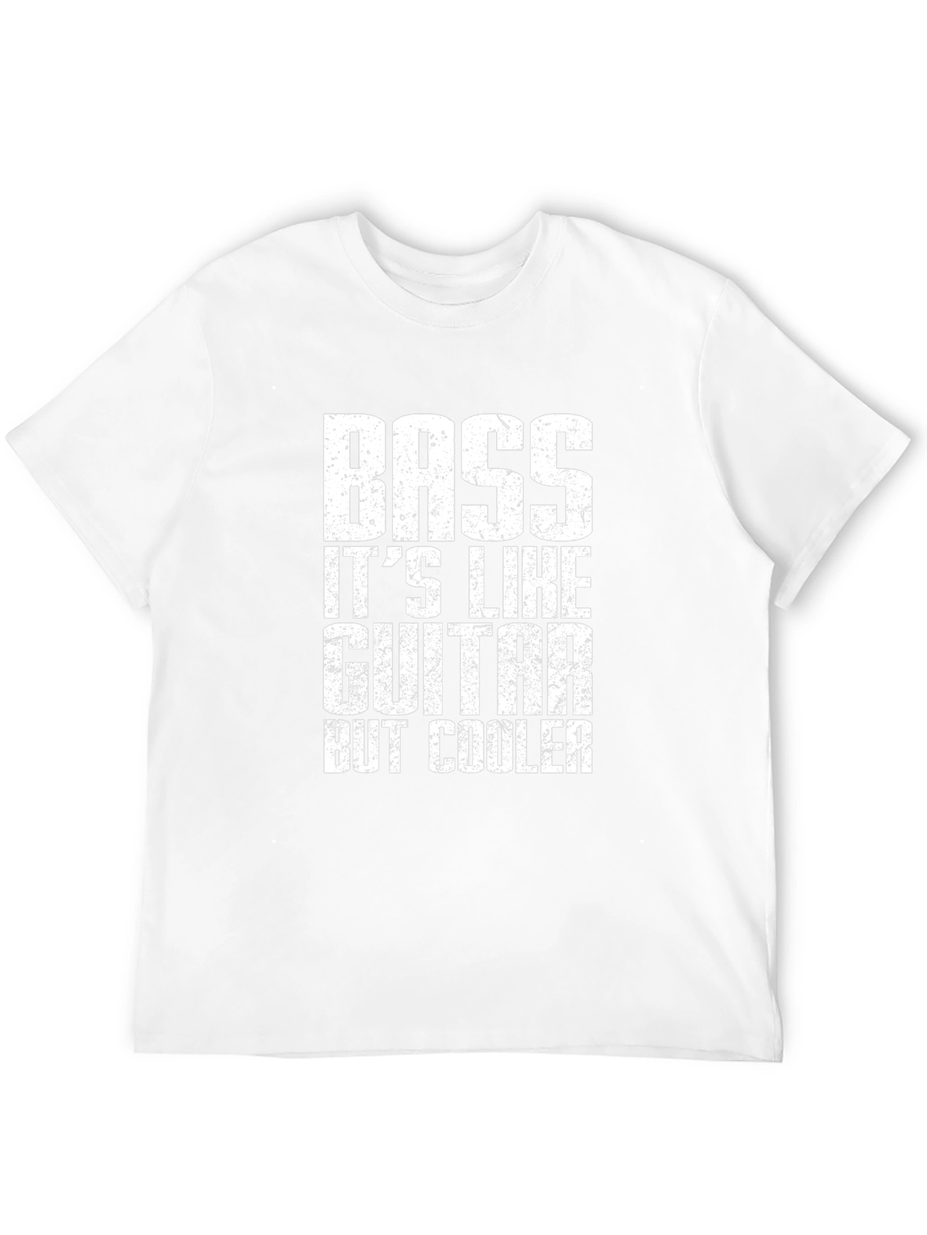 Bass is Cooler T-Shirt - Musician Humor Tee