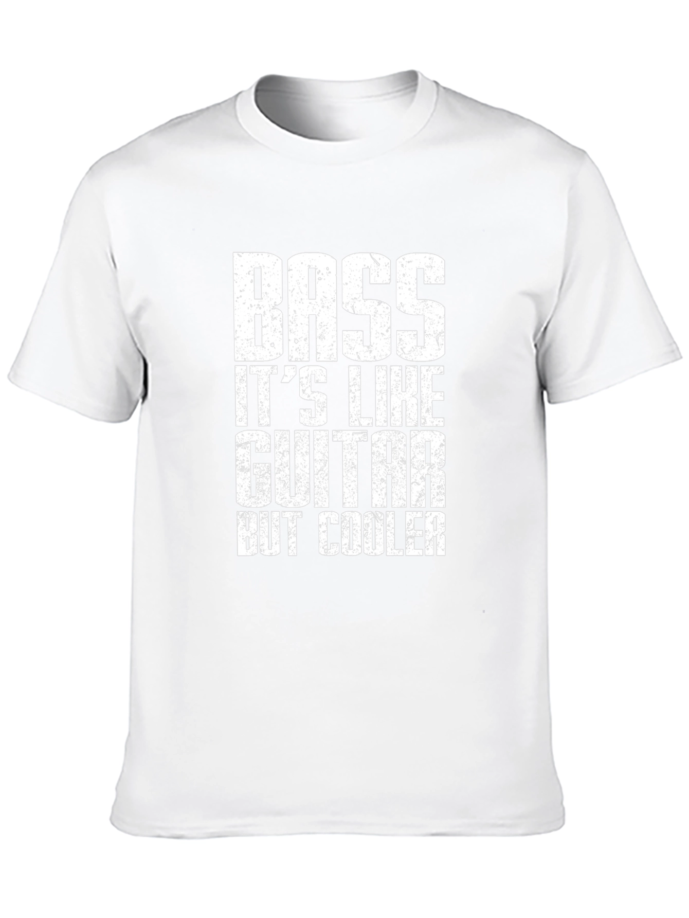 Bass is Cooler T-Shirt - Musician Humor Tee