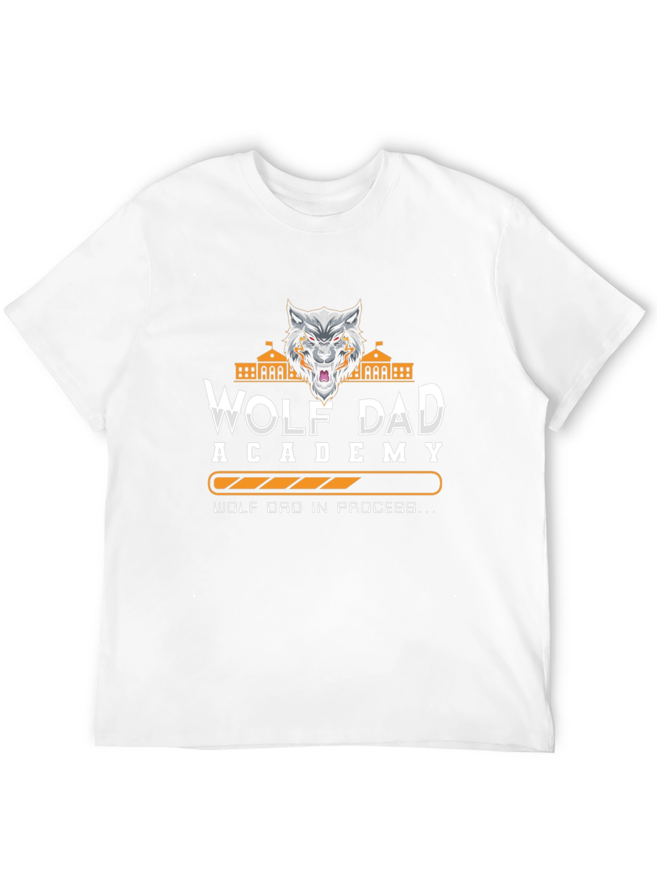 Wolf Dad Academy Black T-Shirt