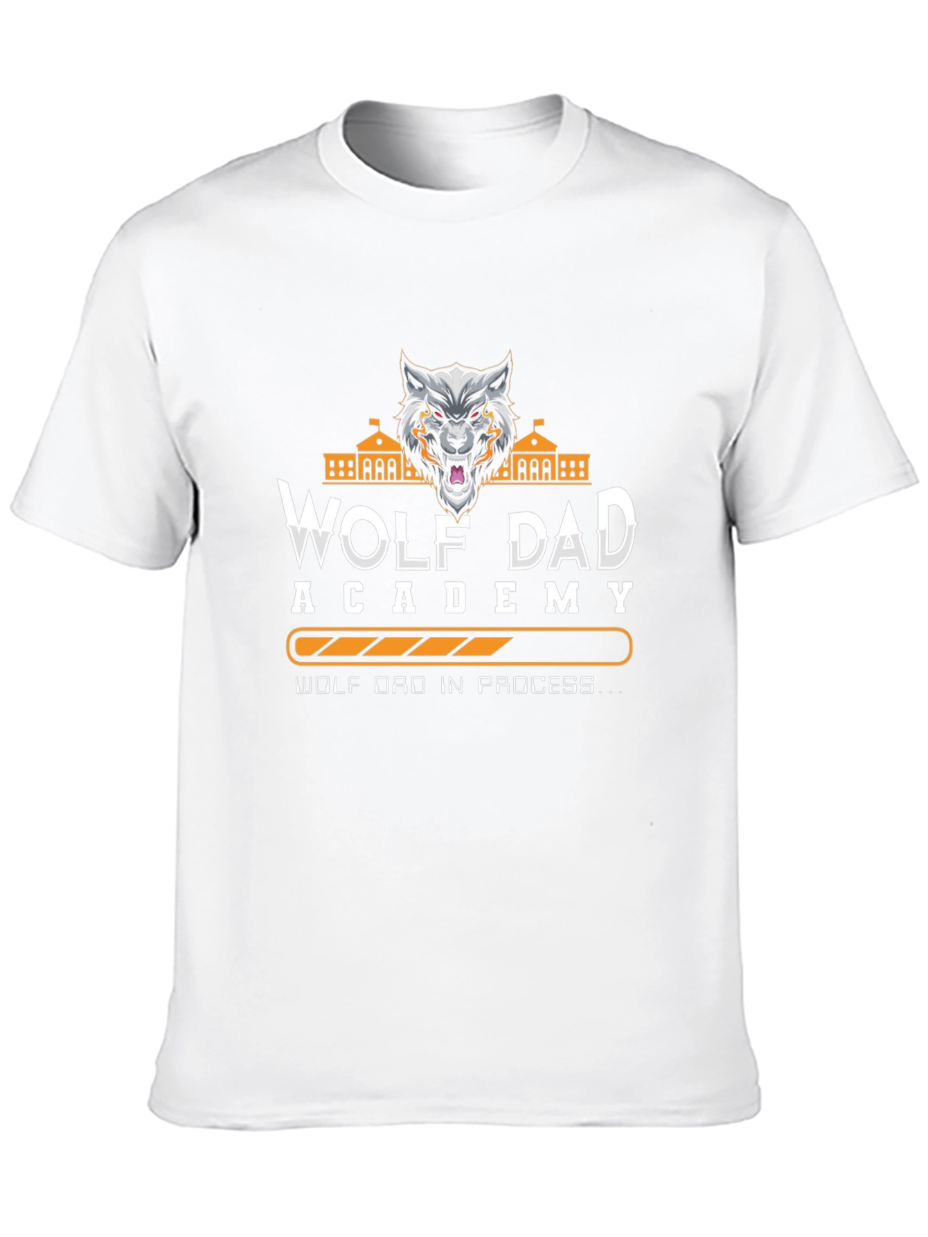 Wolf Dad Academy Black T-Shirt
