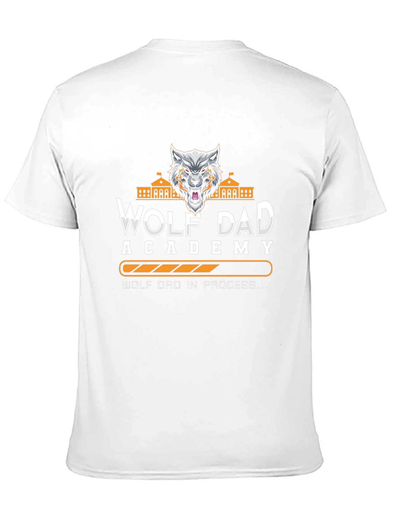 Wolf Dad Academy Black T-Shirt