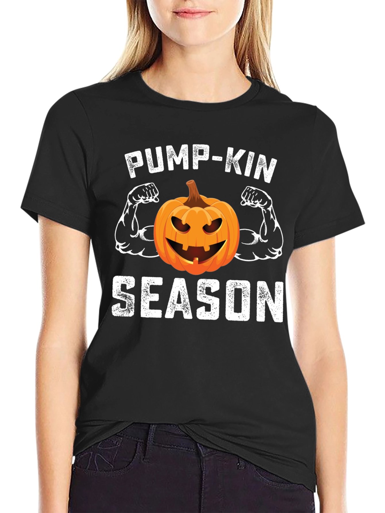 Pump-Kin Season Halloween T-Shirt