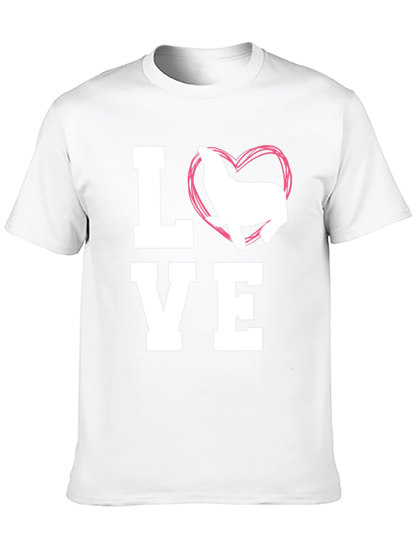 Love Seal T-Shirt - Mens Black Graphic Tee