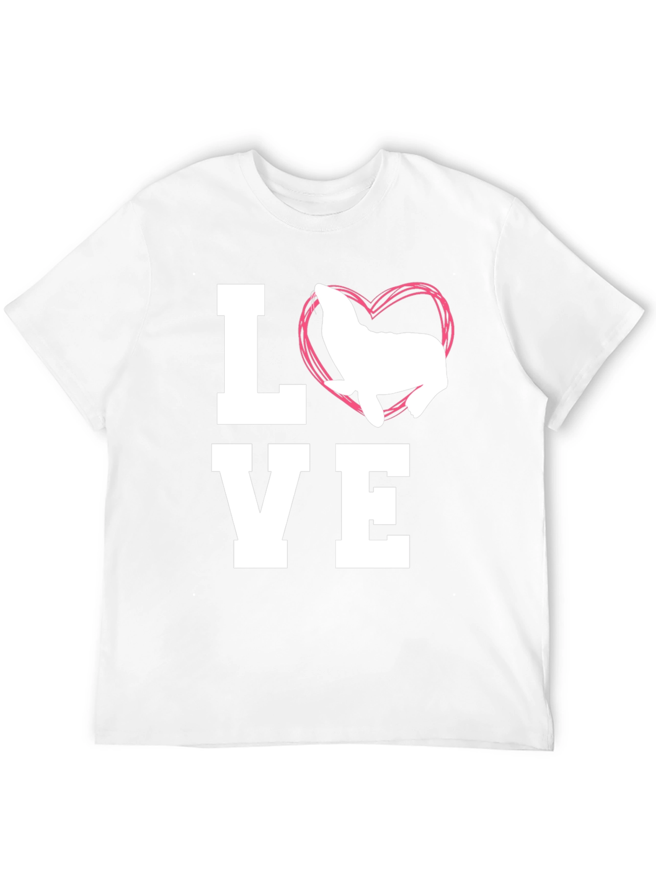 Love Seal T-Shirt - Mens Black Graphic Tee