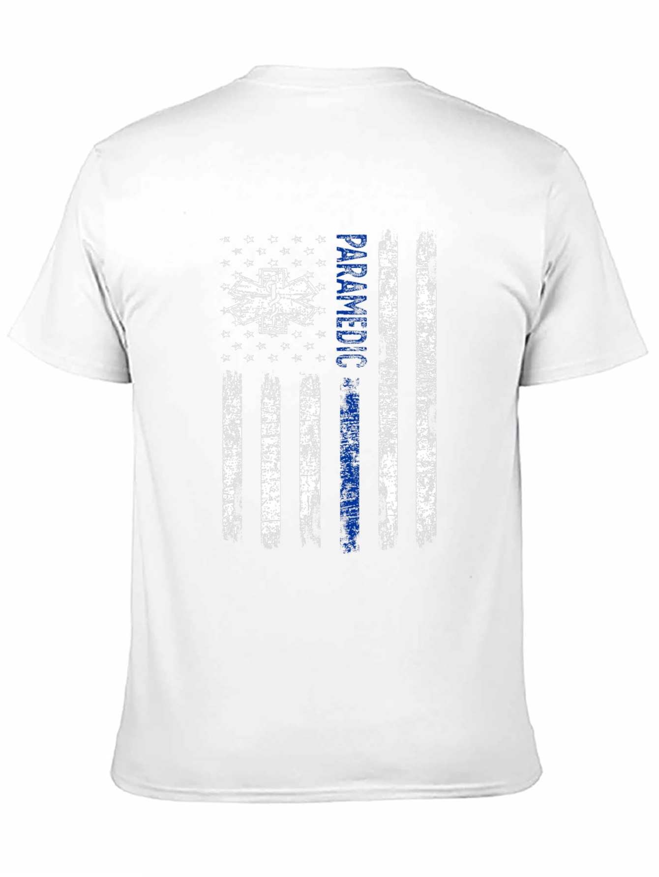 Paramedic American Flag Graphic T-Shirt