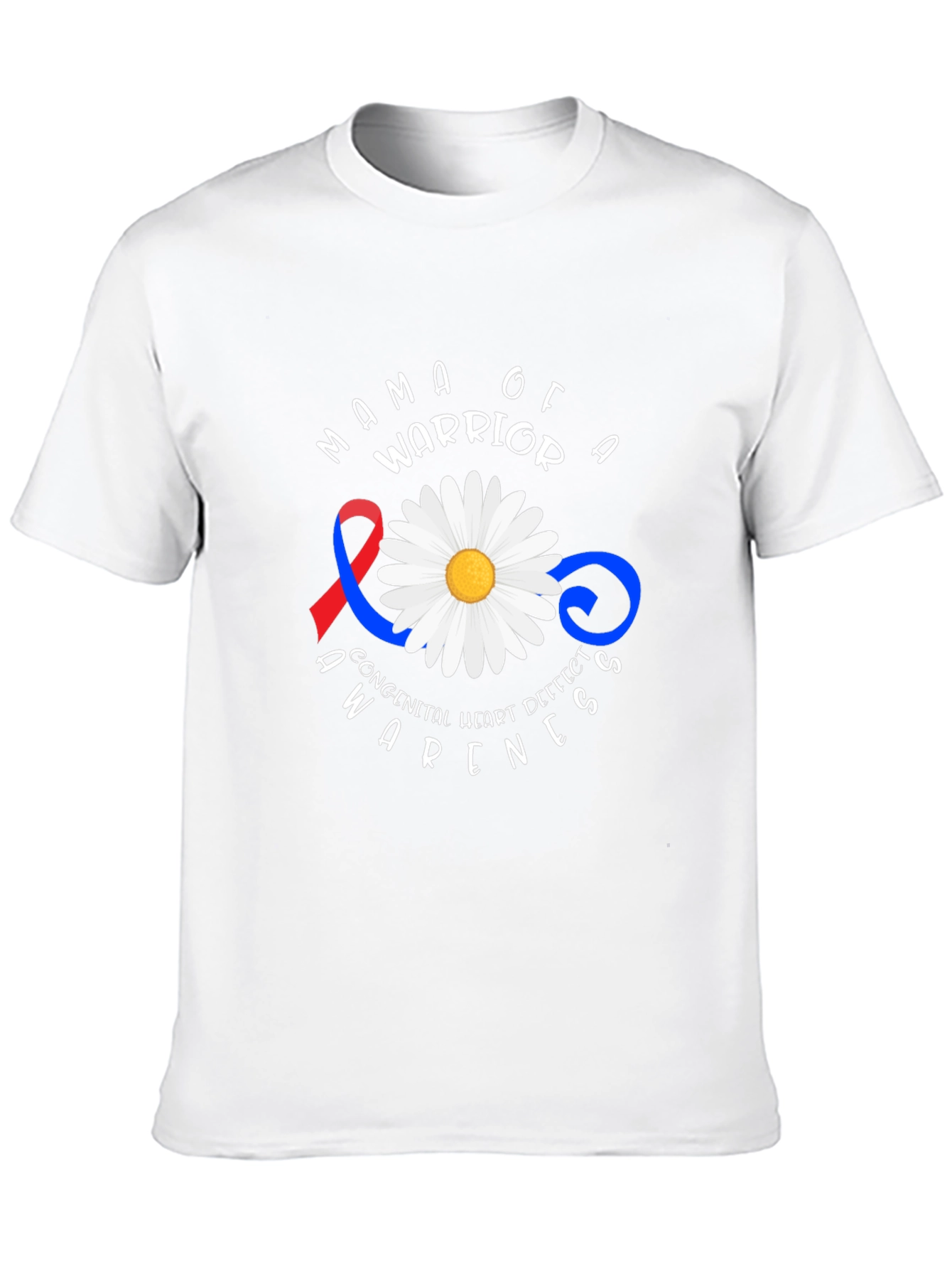 Mama of a Warrior CHD Awareness T-Shirt
