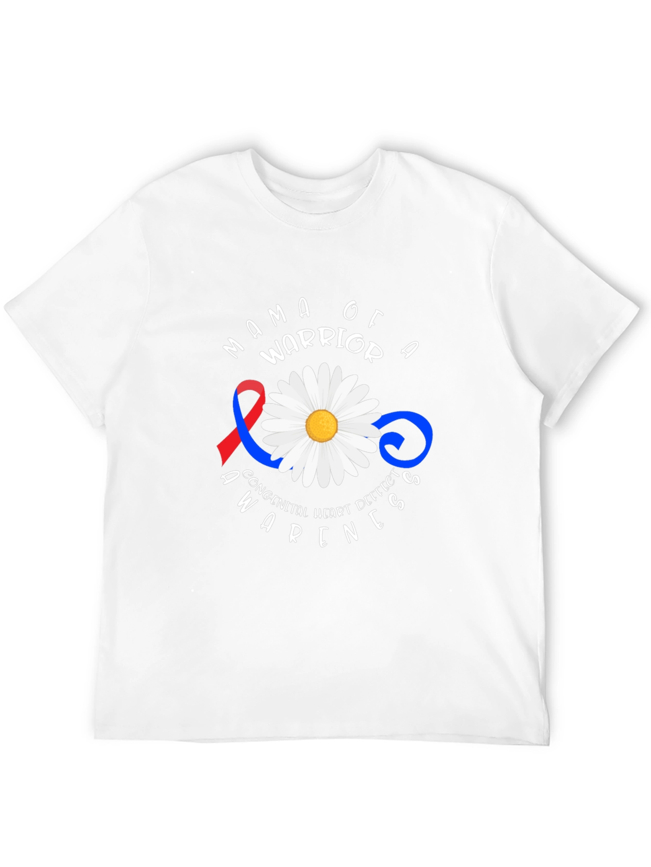 Mama of a Warrior CHD Awareness T-Shirt