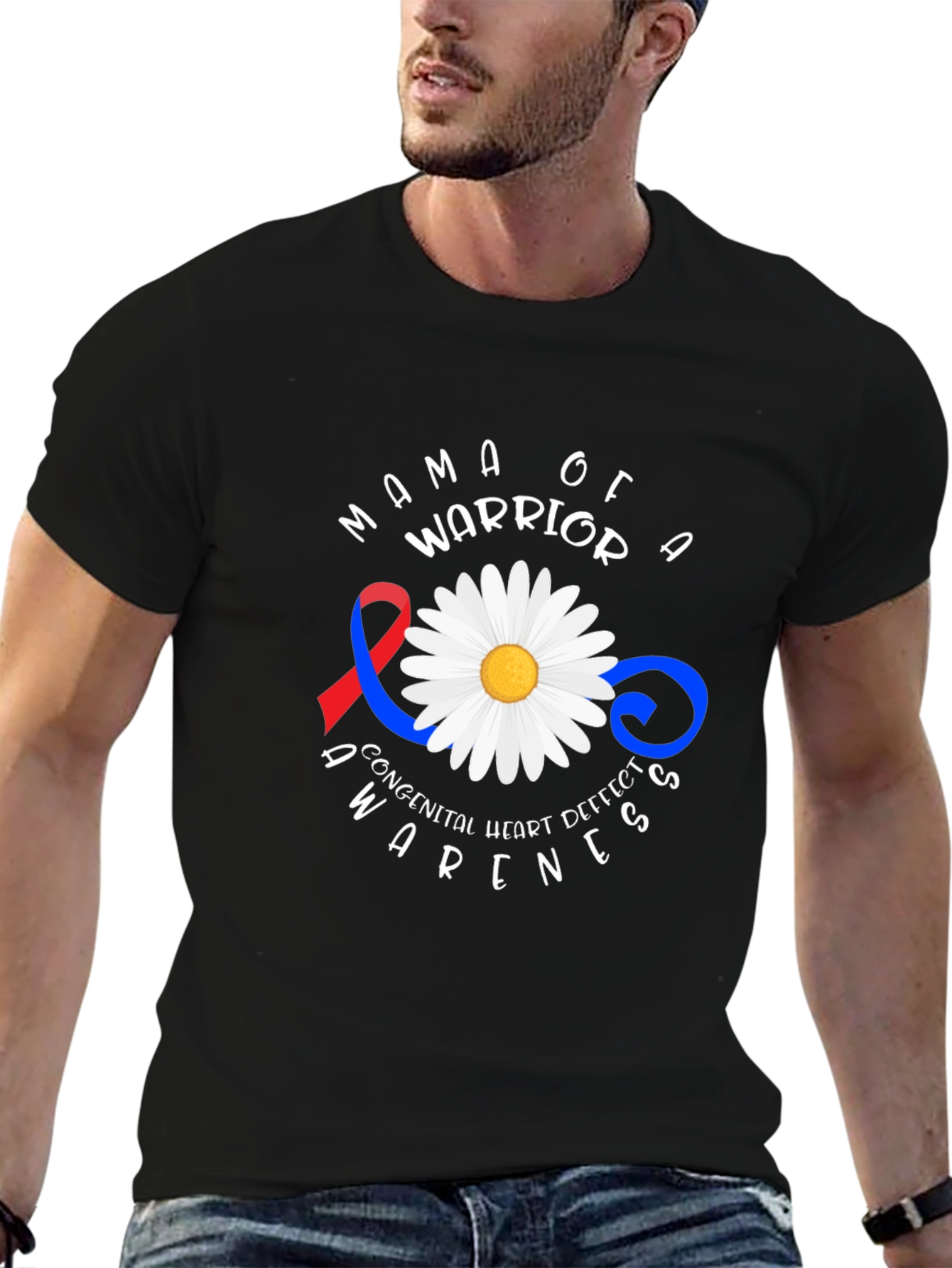 Mama of a Warrior CHD Awareness T-Shirt
