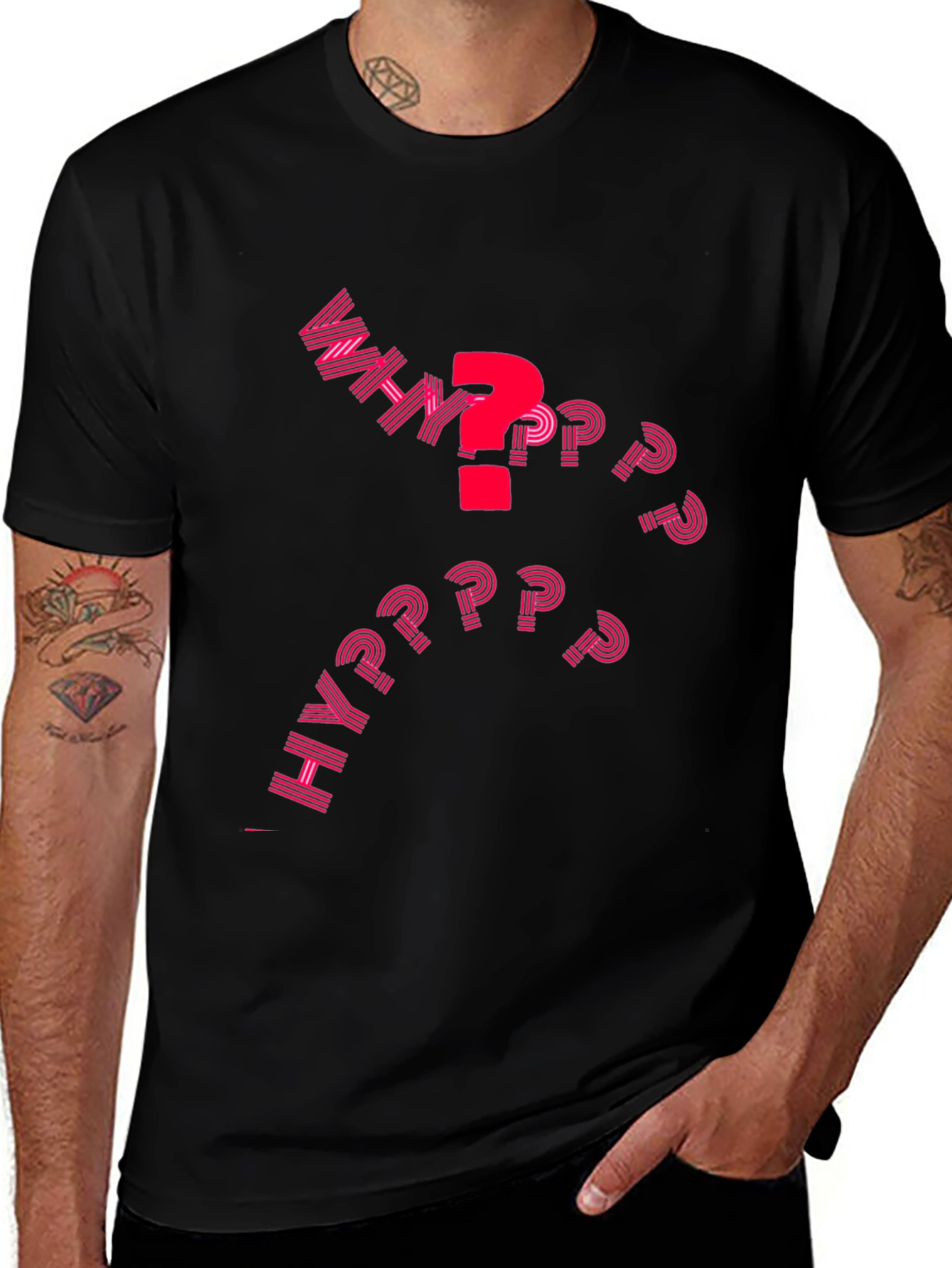 Why T-Shirt - Graphic Tee - Question Mark