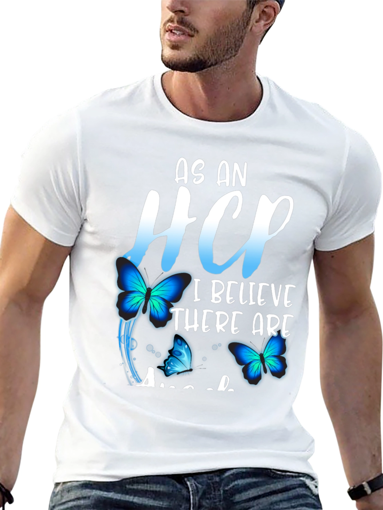HCP Butterfly Graphic T-Shirt