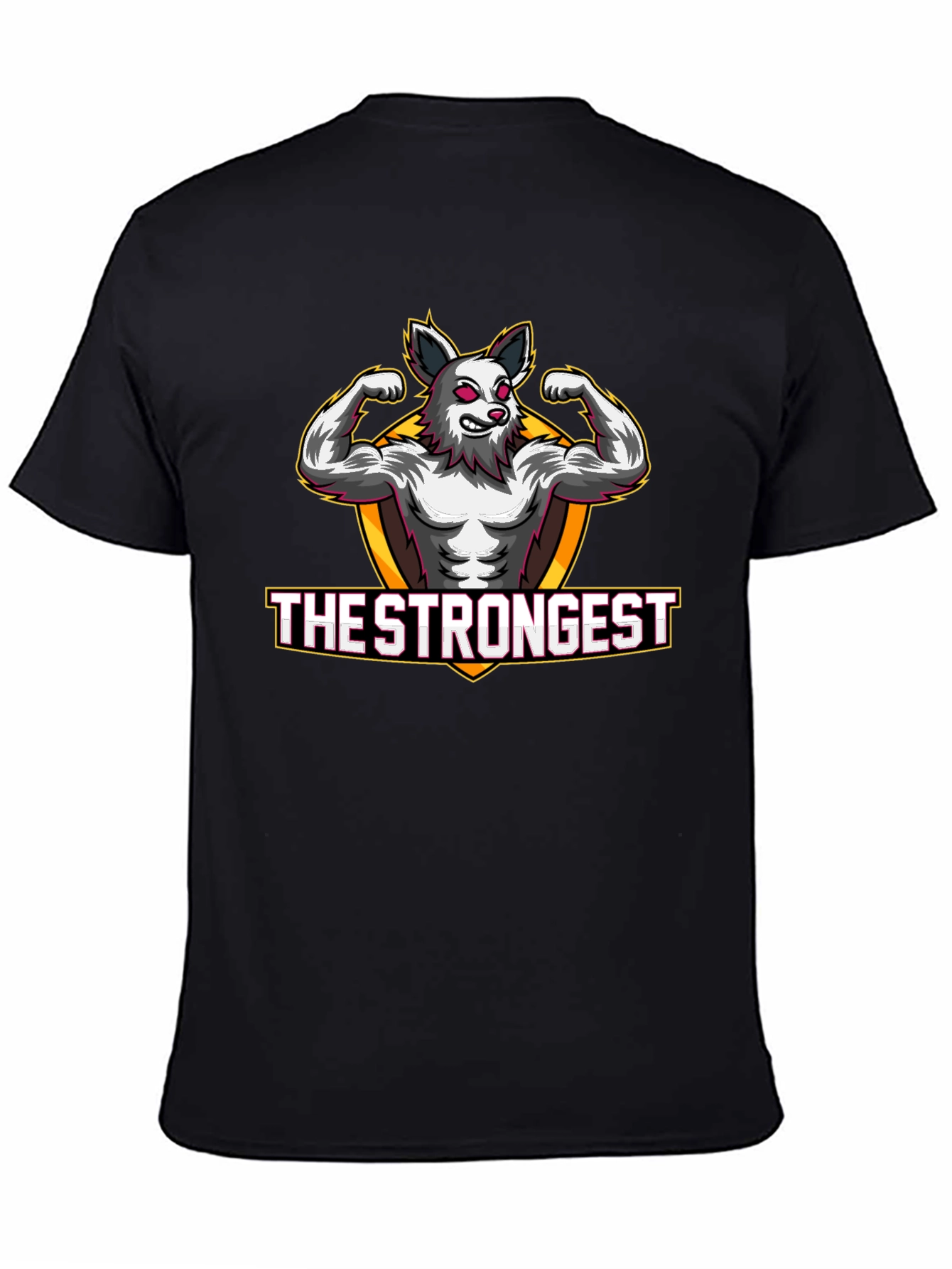 The Strongest Wolf Graphic T-Shirt