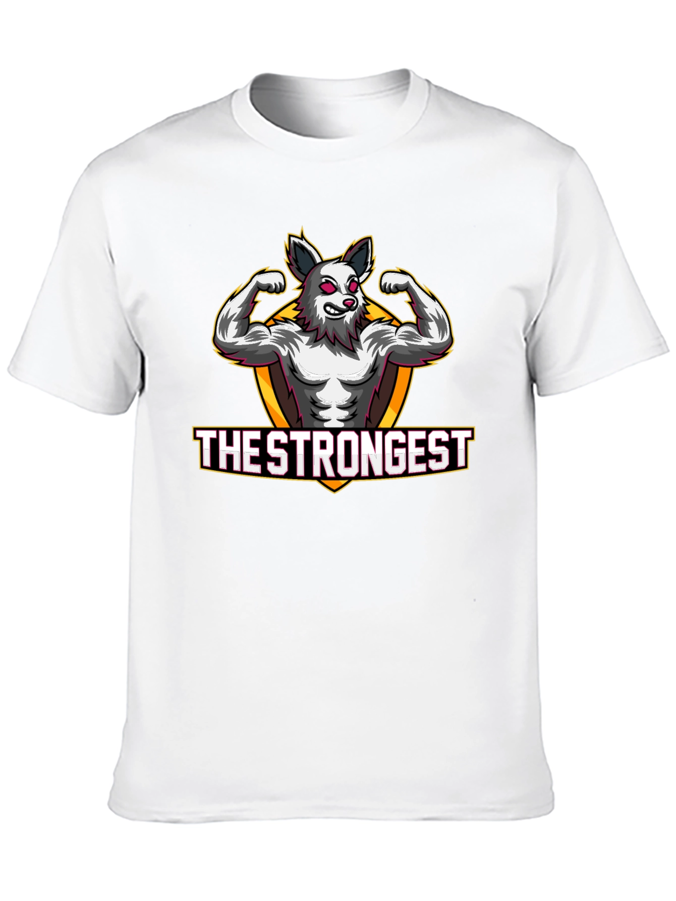 The Strongest Wolf Graphic T-Shirt