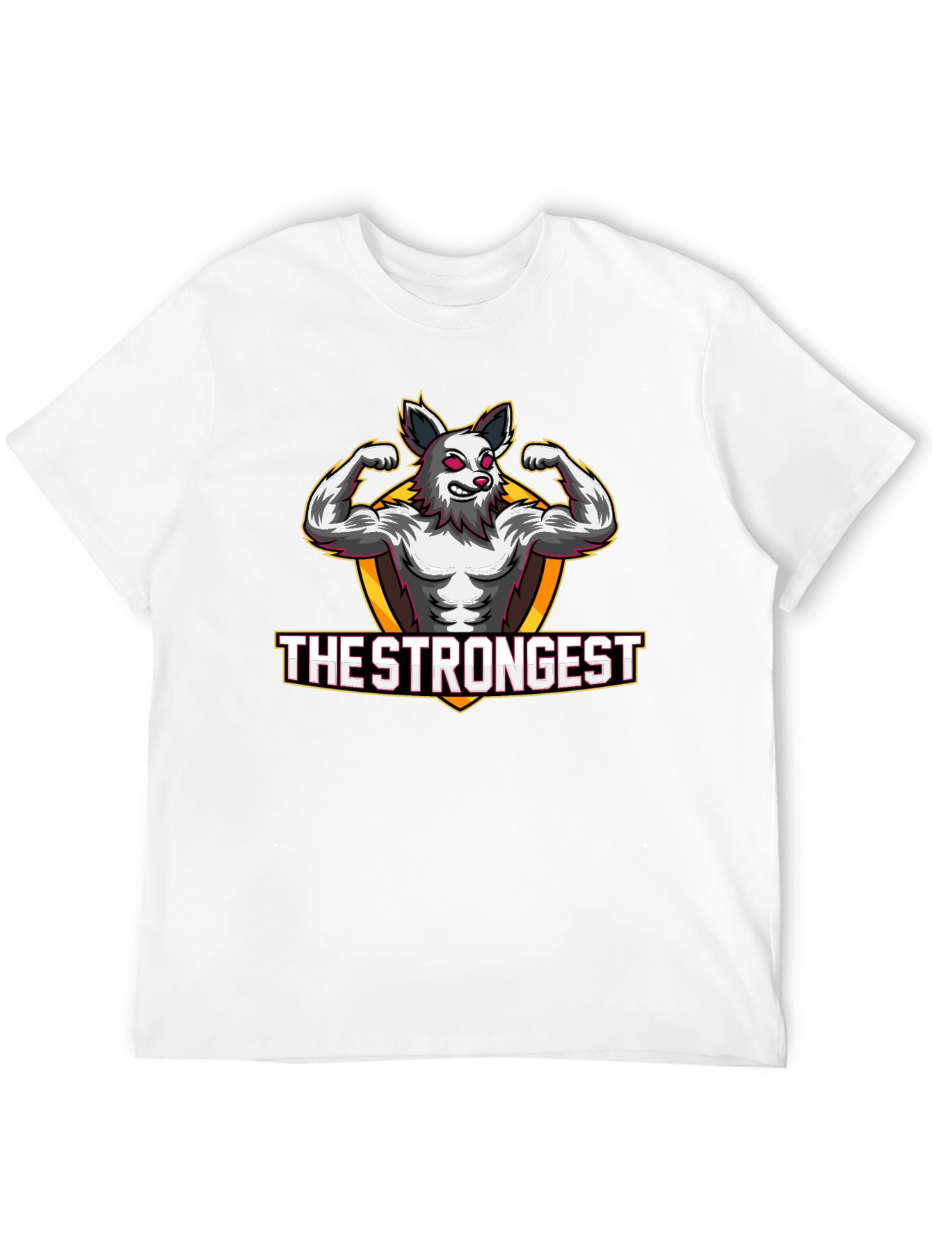 The Strongest Wolf Graphic T-Shirt