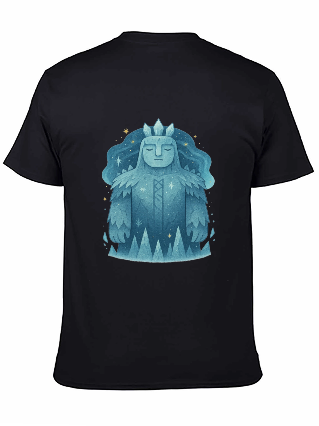 Winter Spirit Graphic Tee - Black