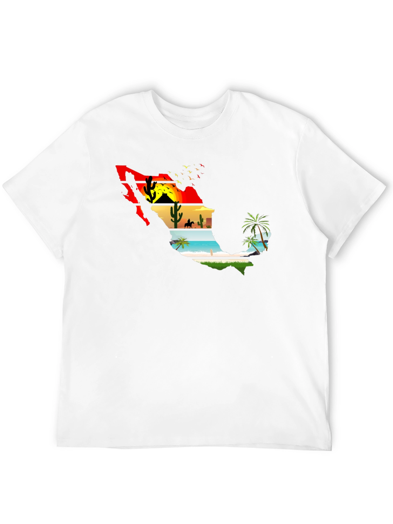 Mexico Graphic Black T-Shirt