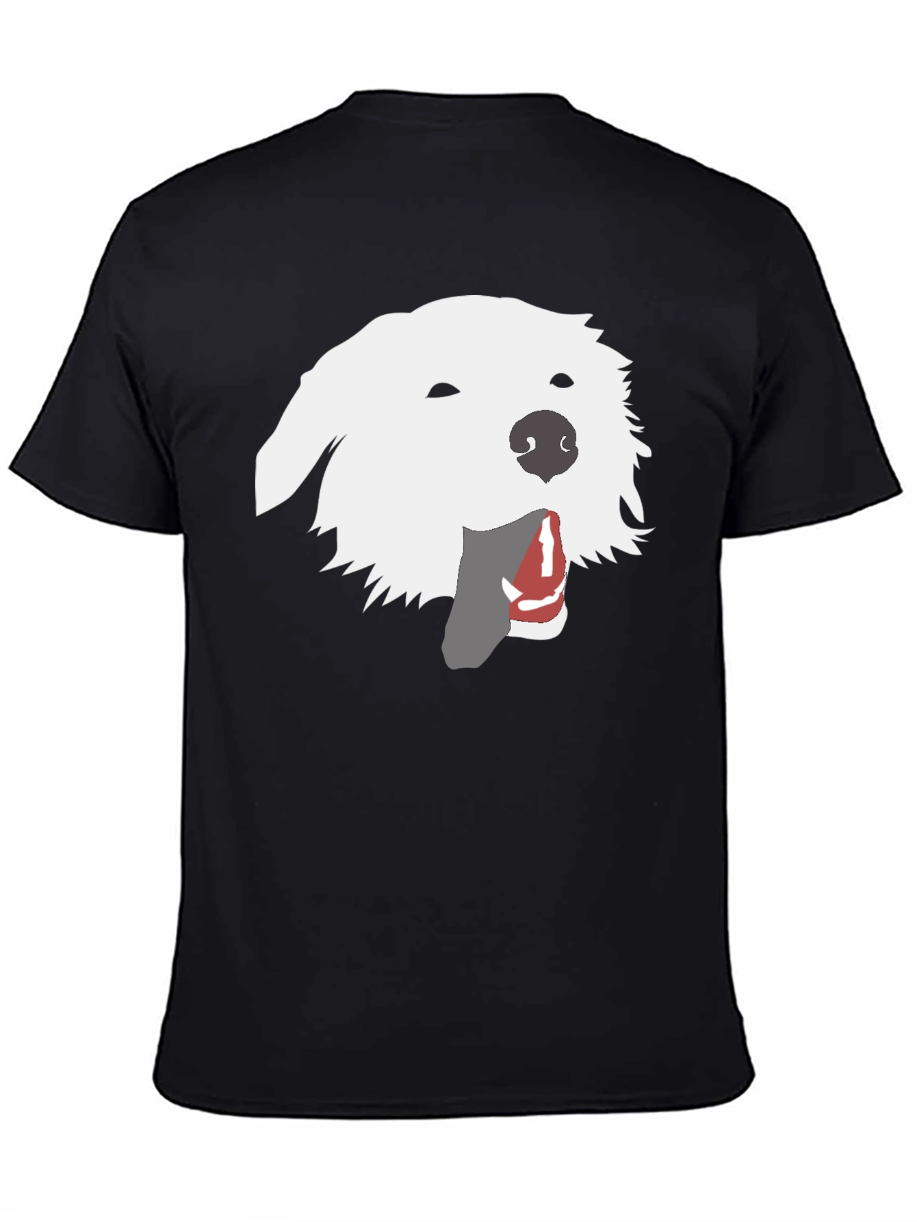 Dog Graphic Tee - Black T-Shirt