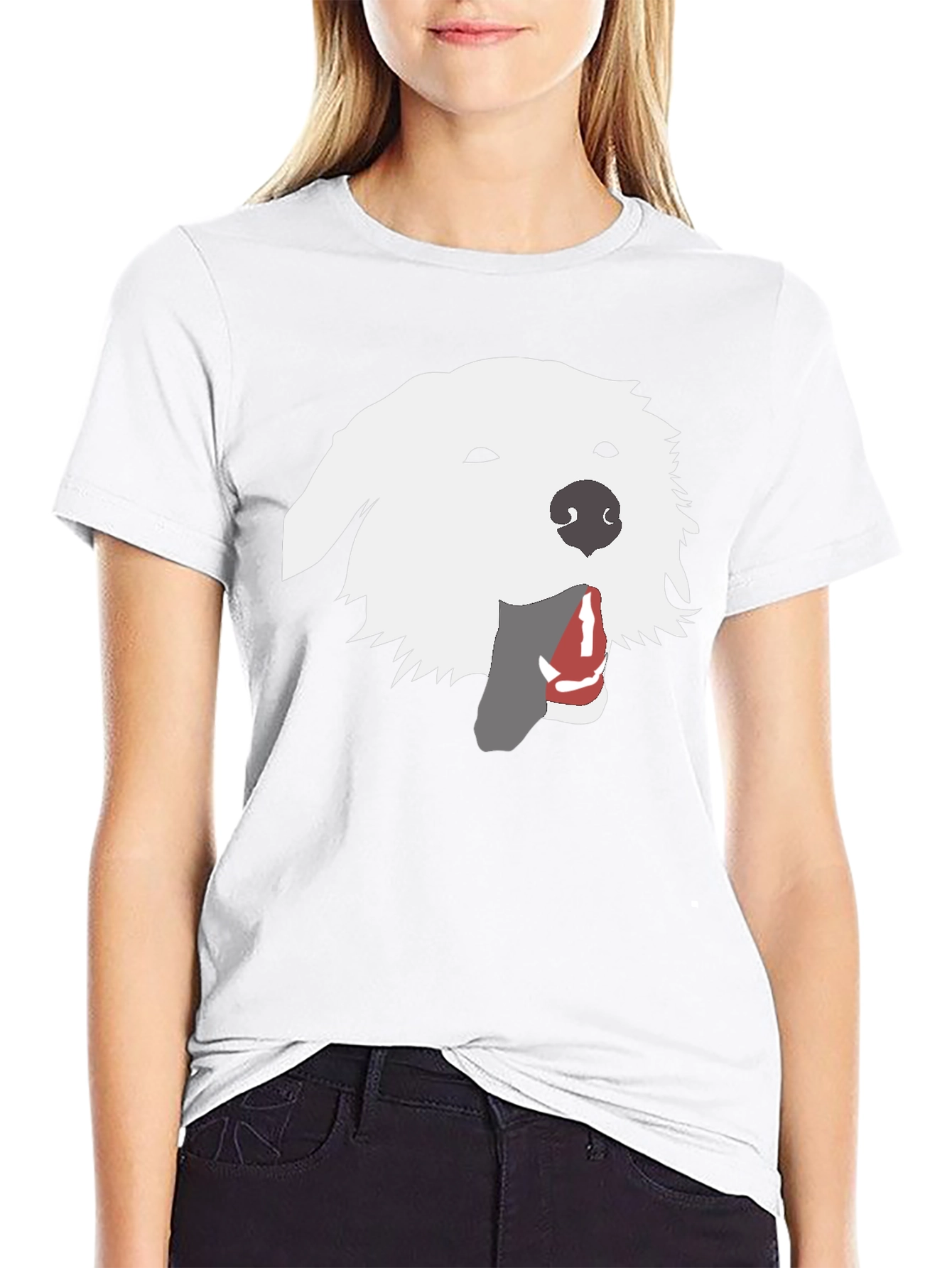 Dog Graphic Tee - Black T-Shirt