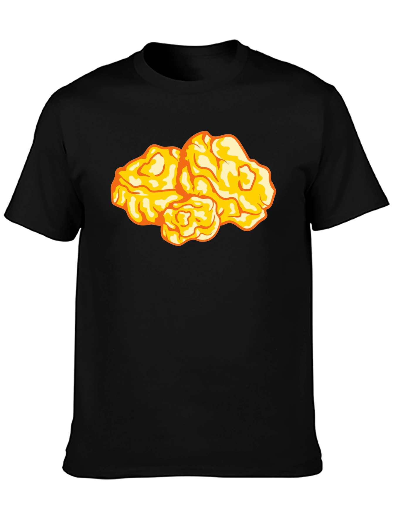Funny Chicken Nugget Graphic T-Shirt - Foodie Fashion