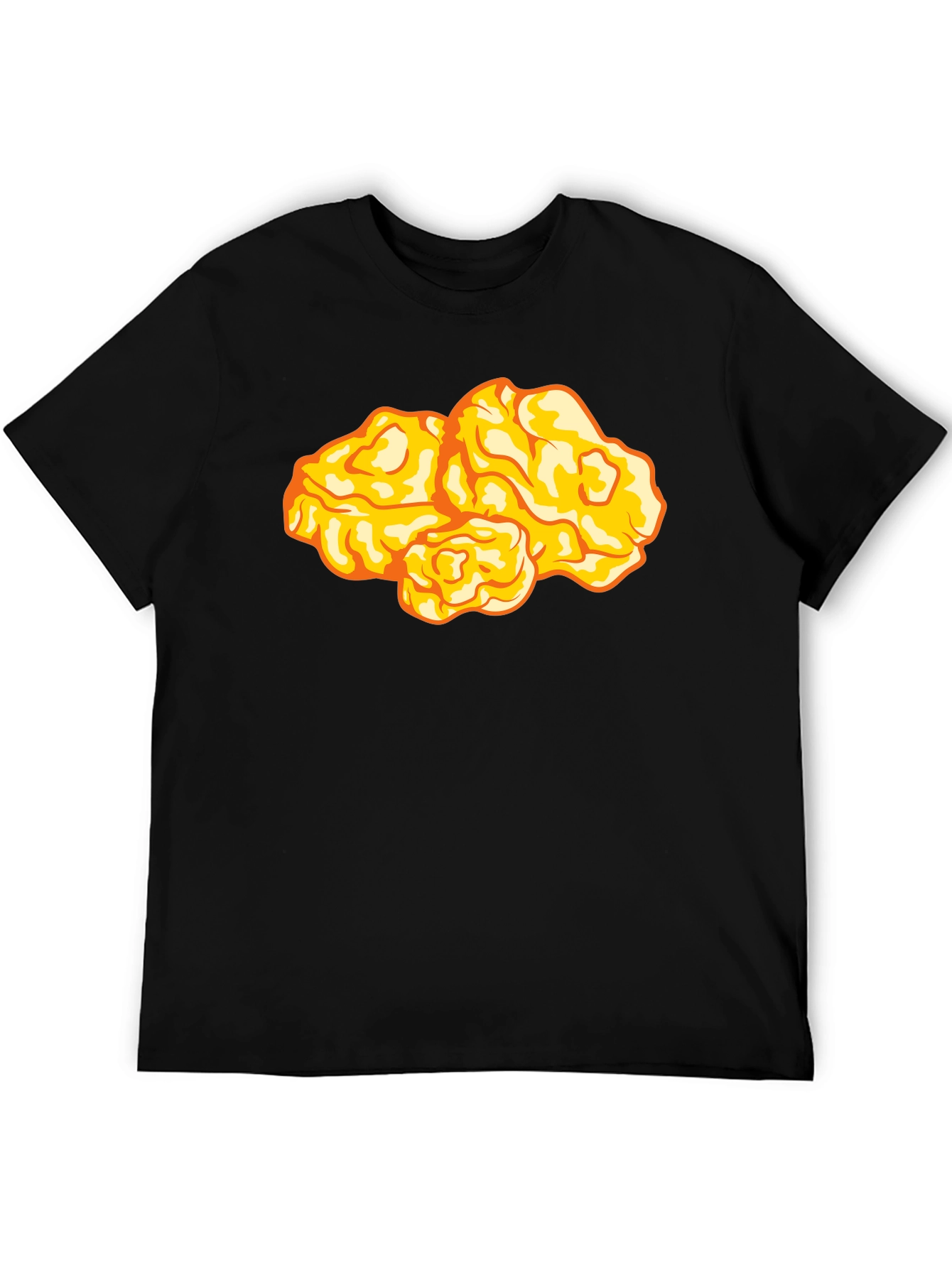 Funny Chicken Nugget Graphic T-Shirt - Foodie Fashion