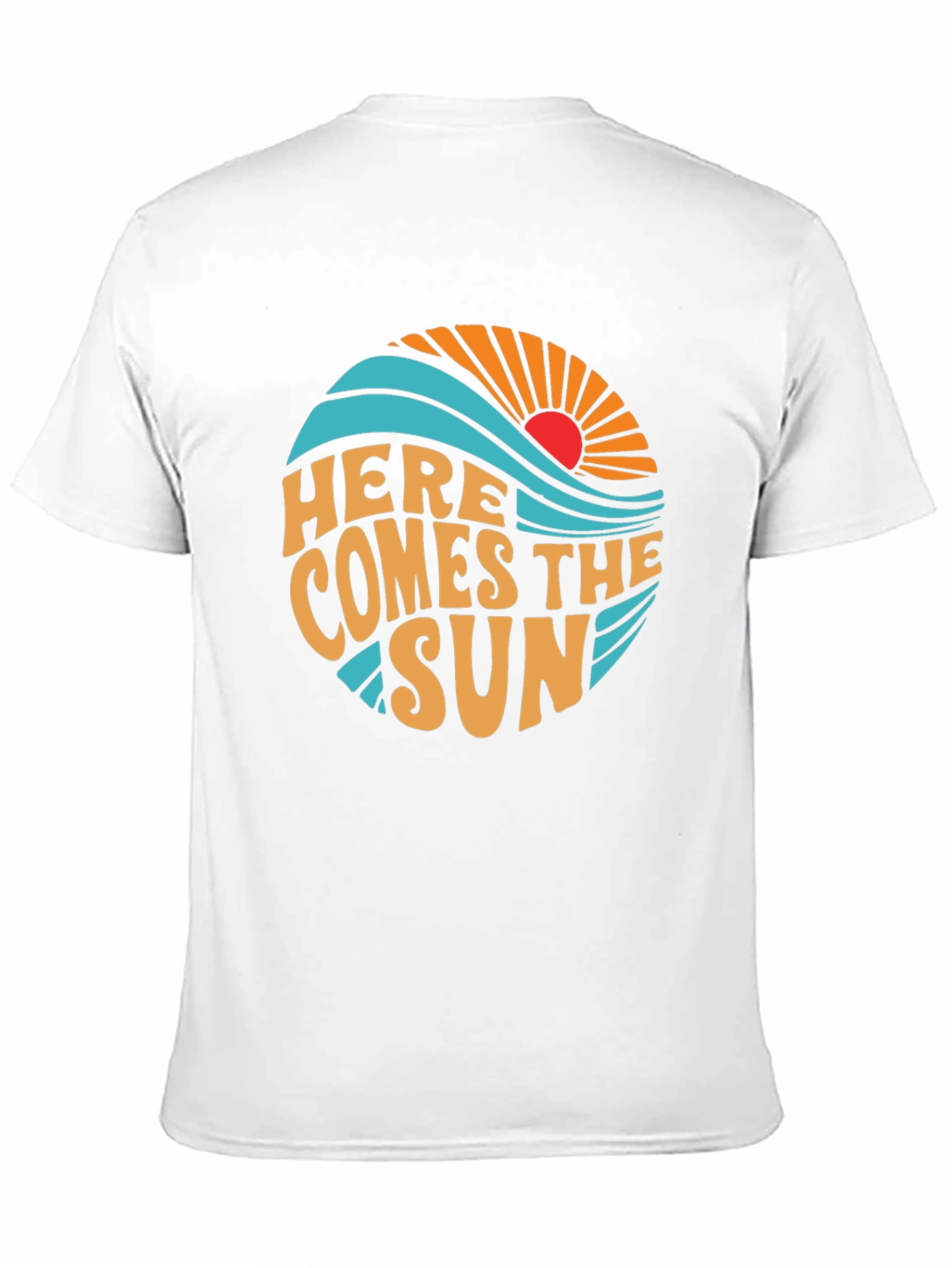 Here Comes the Sun Graphic Tee - Retro Style
