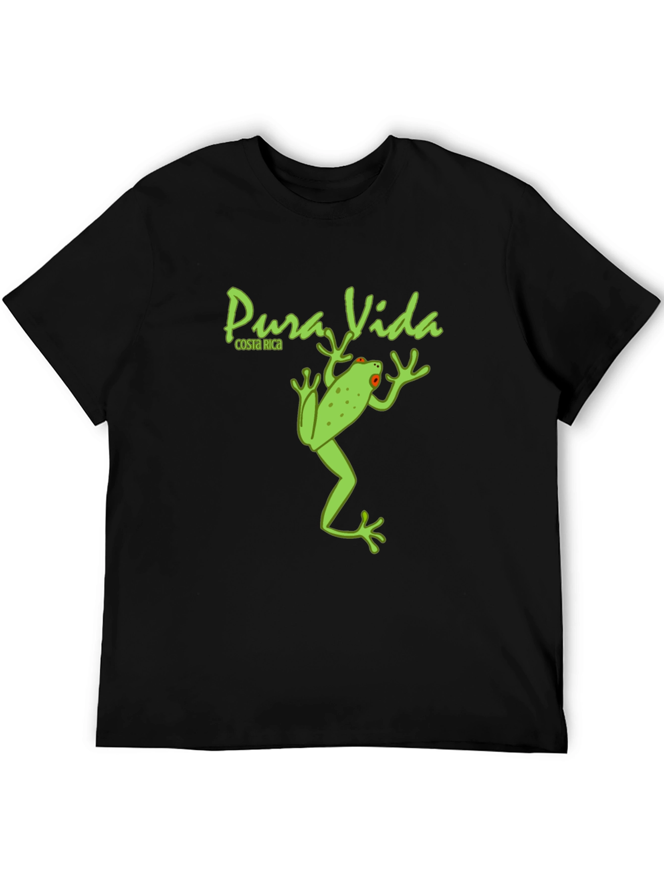 Pura Vida Costa Rica Frog Tee