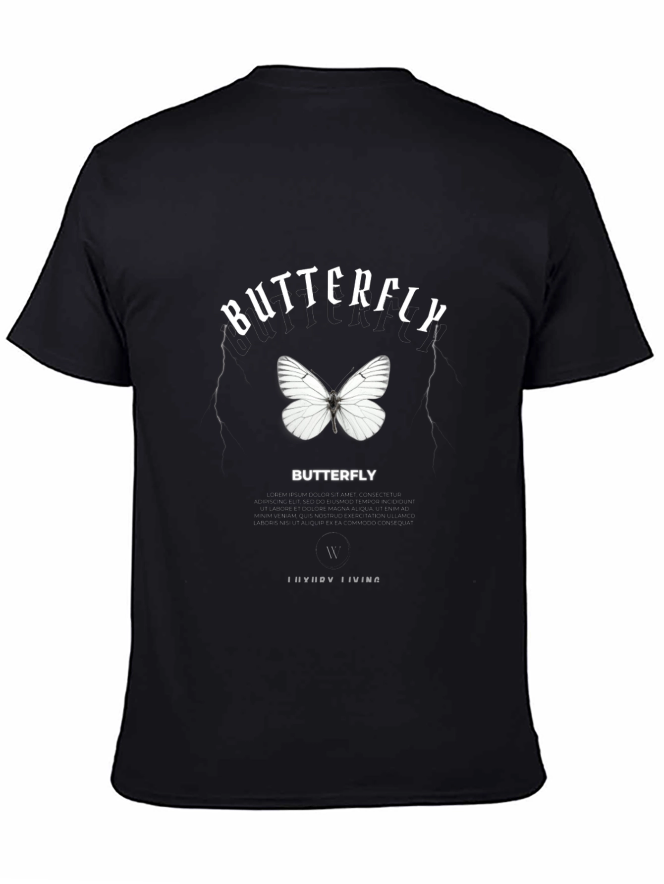 Butterfly Graphic Print Tee