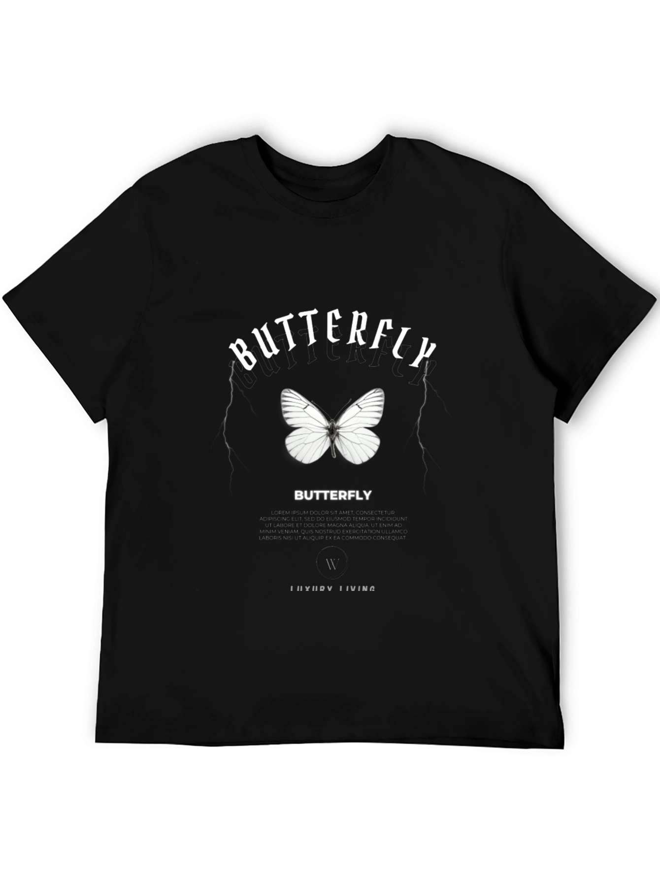 Butterfly Graphic Print Tee
