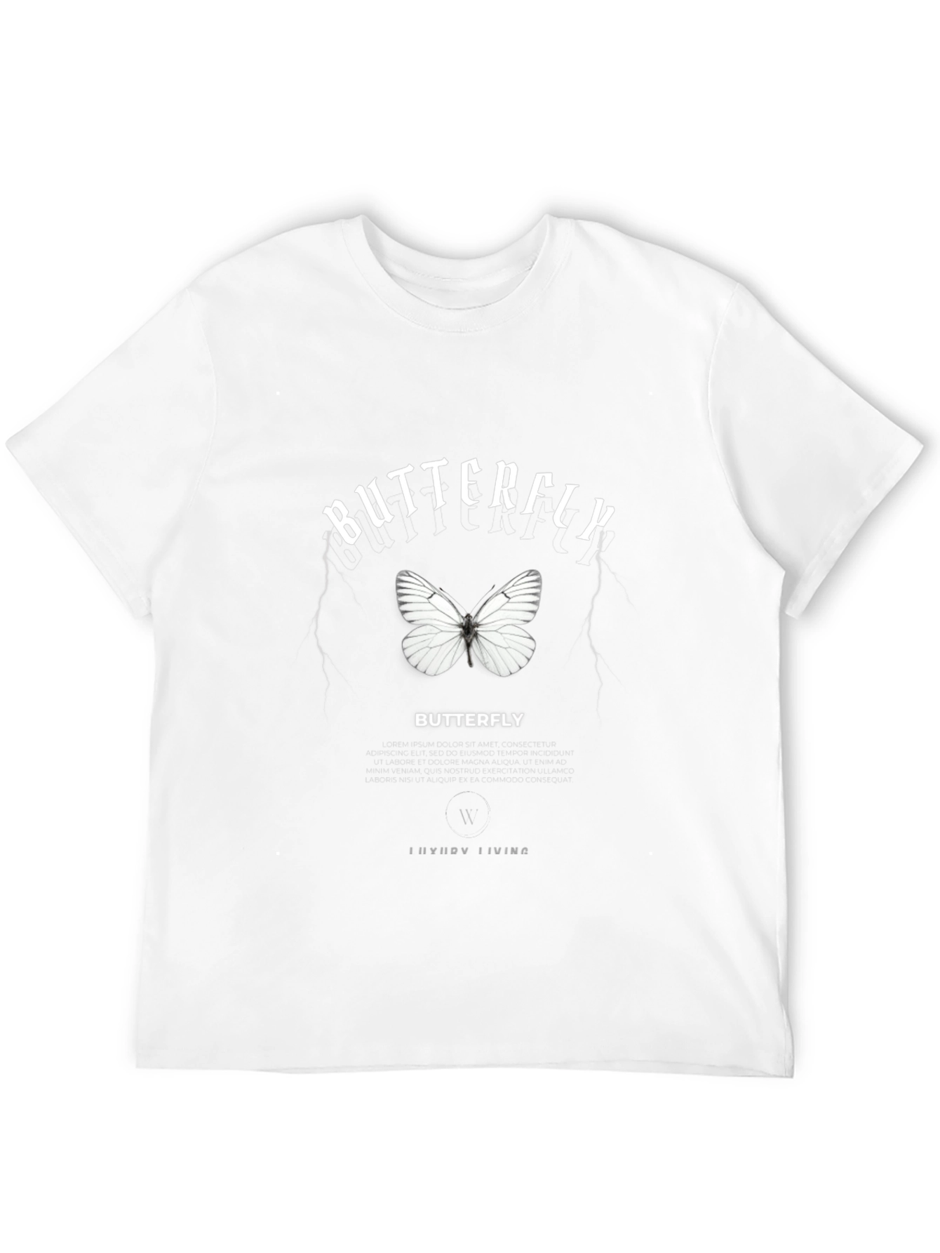 Butterfly Graphic Print Tee