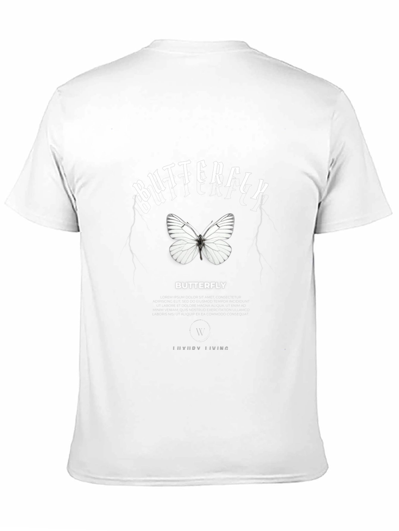 Butterfly Graphic Print Tee