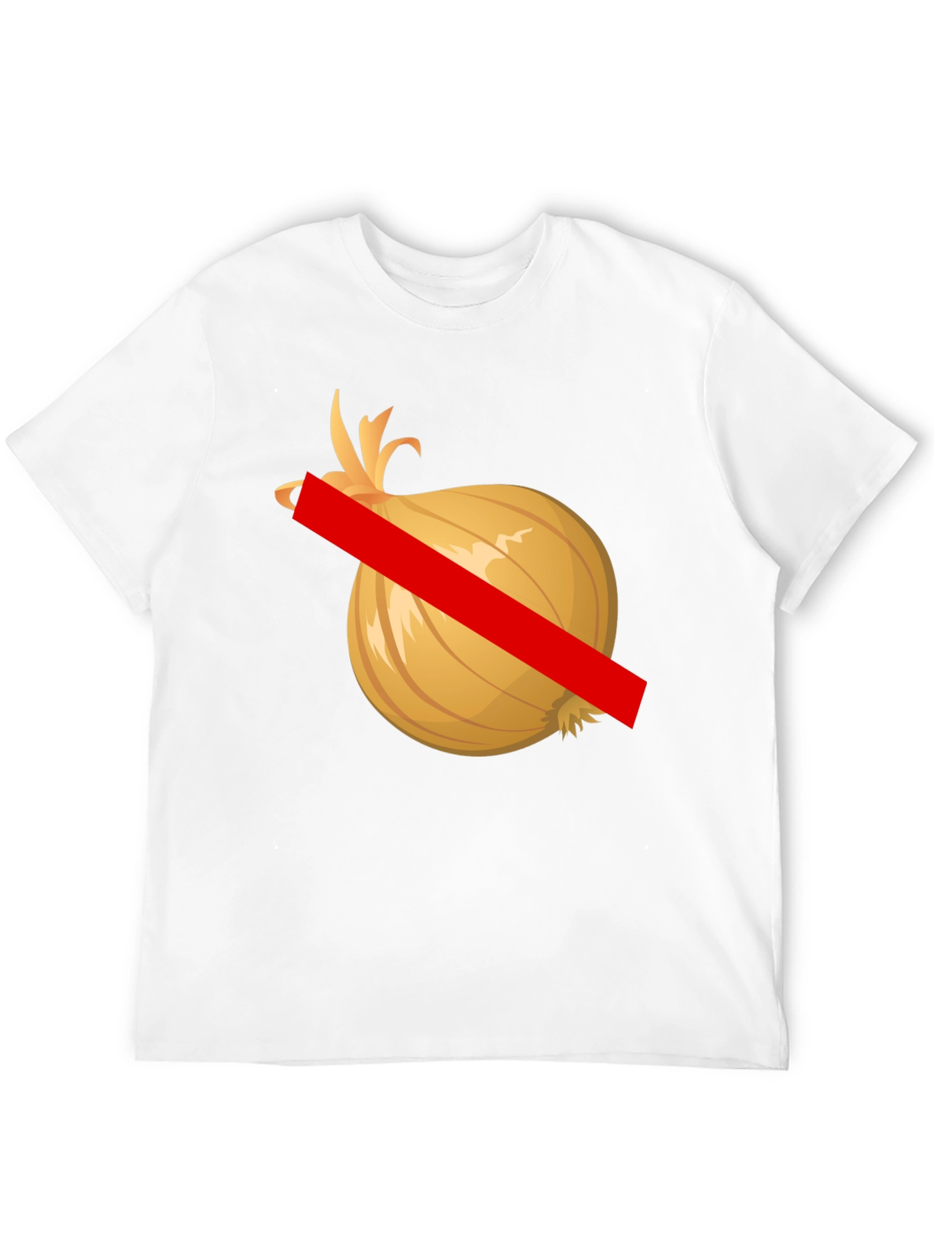 No Onion Black T-Shirt - Graphic Tee